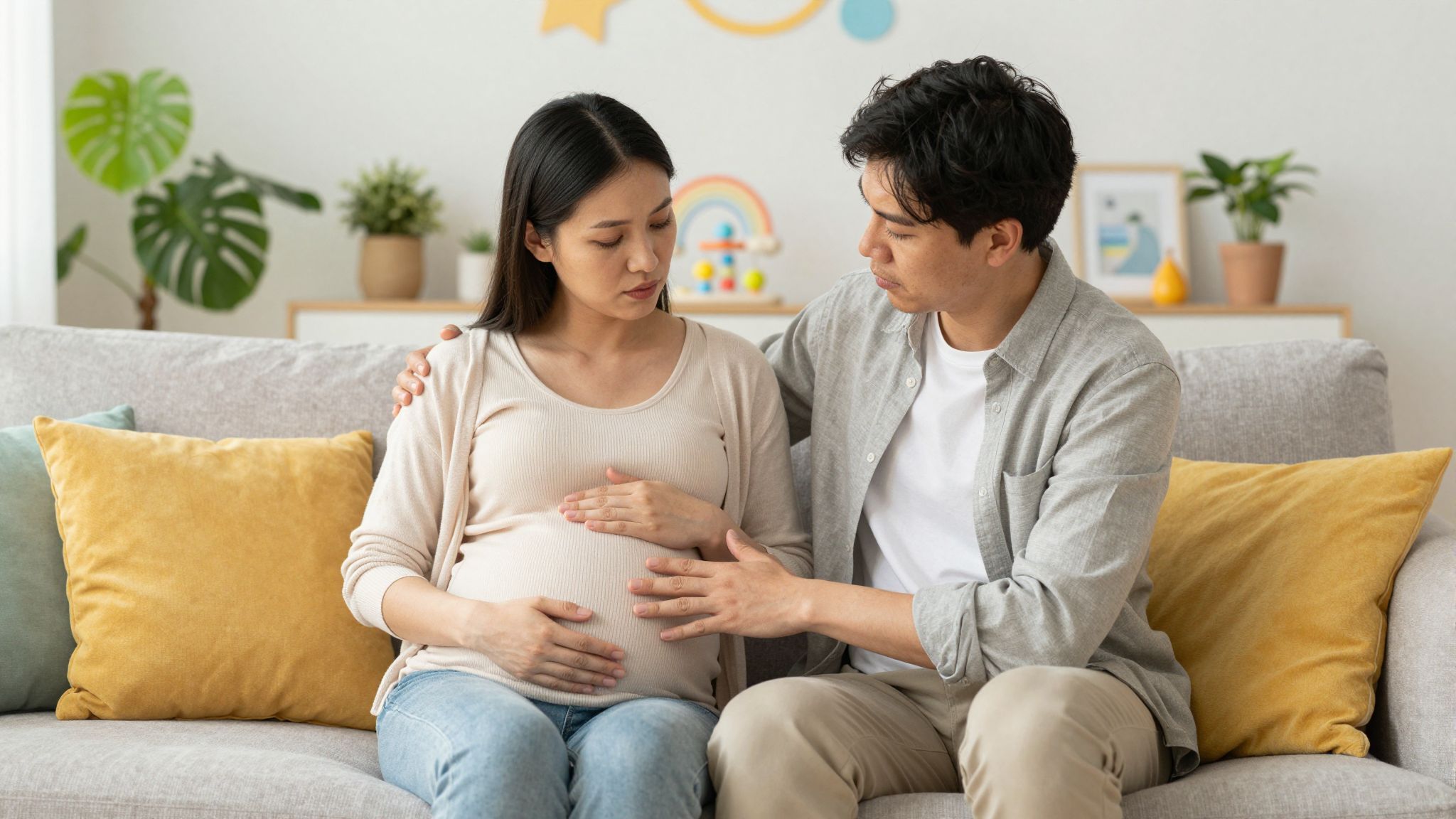 A szülésznőhöz fájások vagy nyákdugó távozása után fordulj.