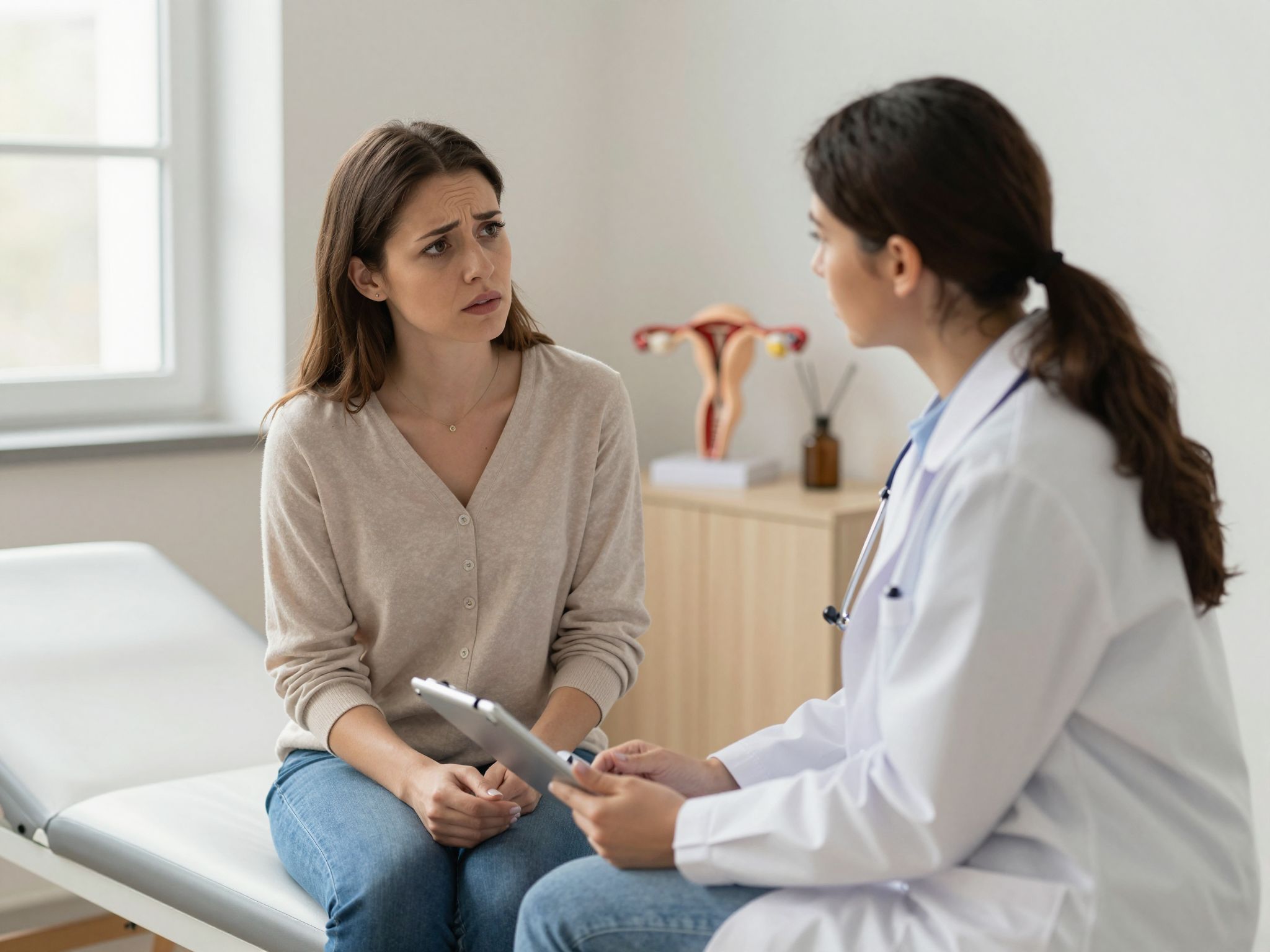 Vörös zászlók: erős fájdalom, láz, vagy rendellenes vérzés esetén.