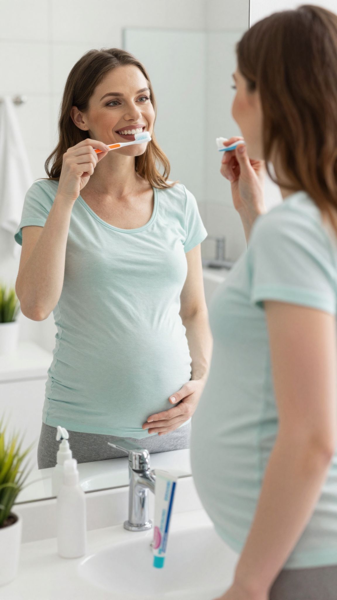 A terhesség alatt megnő a fogínyvérzés kockázata.