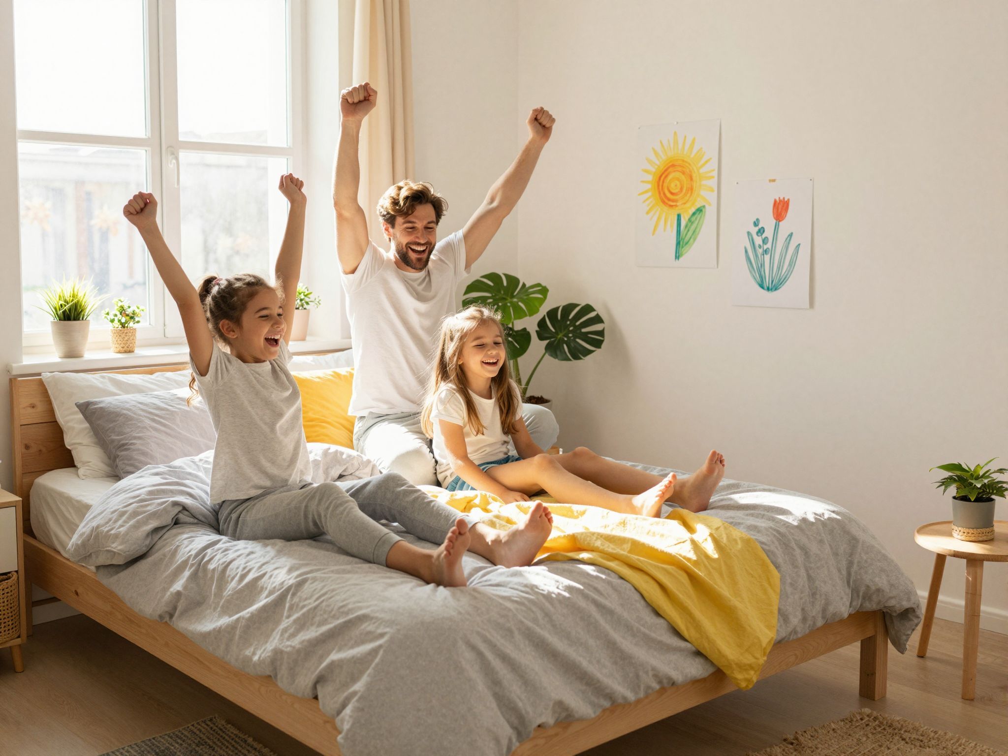 A mozgásos dalok segítik a gyerekek reggeli felkelését!