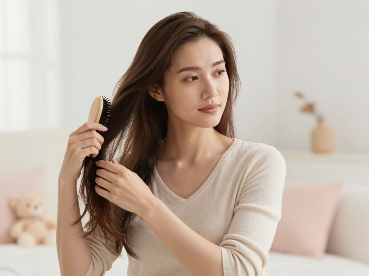 Ne ess pánikba a hajhullás miatt: A szülés utáni hormonális változások hatása