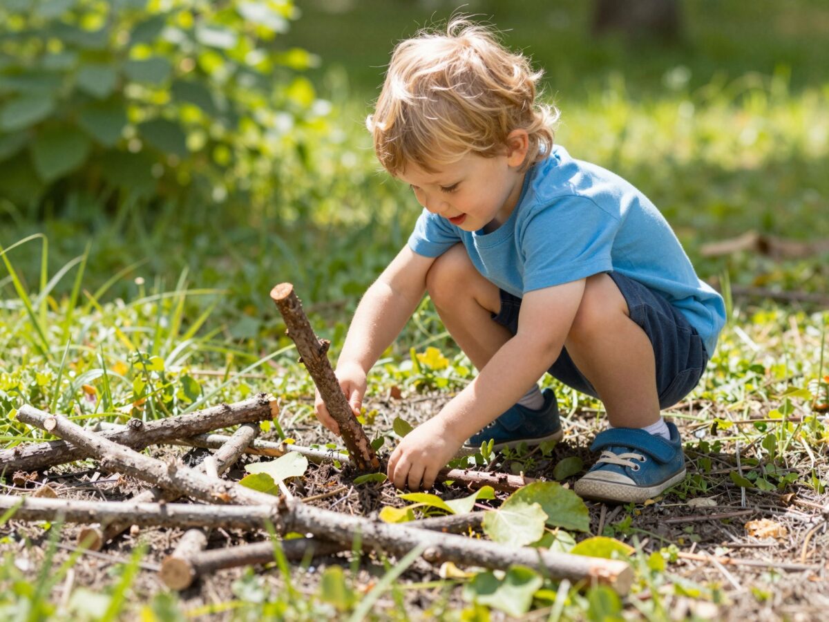 Ne vedd el tőle a botot: hogyan lesz a természet kincséből kreatív játék?