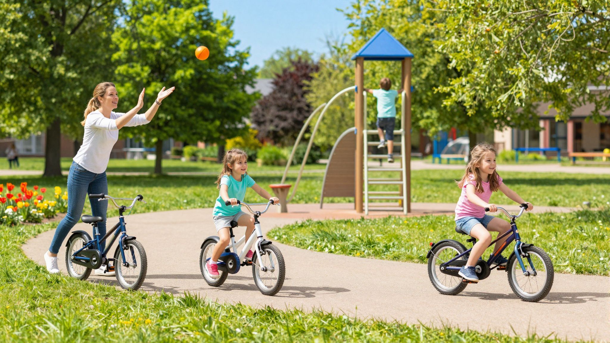 Játékos sportok ösztönzik a gyerekek aktív mozgását.