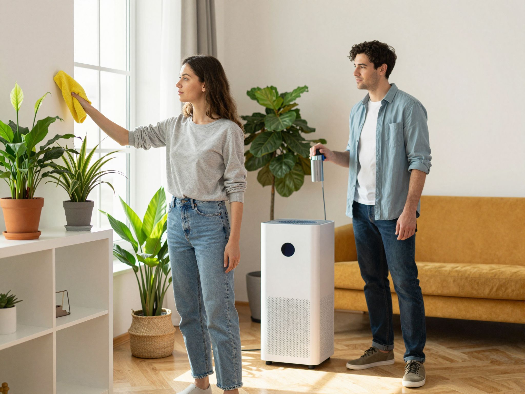 A páratartalom csökkentése megakadályozza a penész kialakulását.