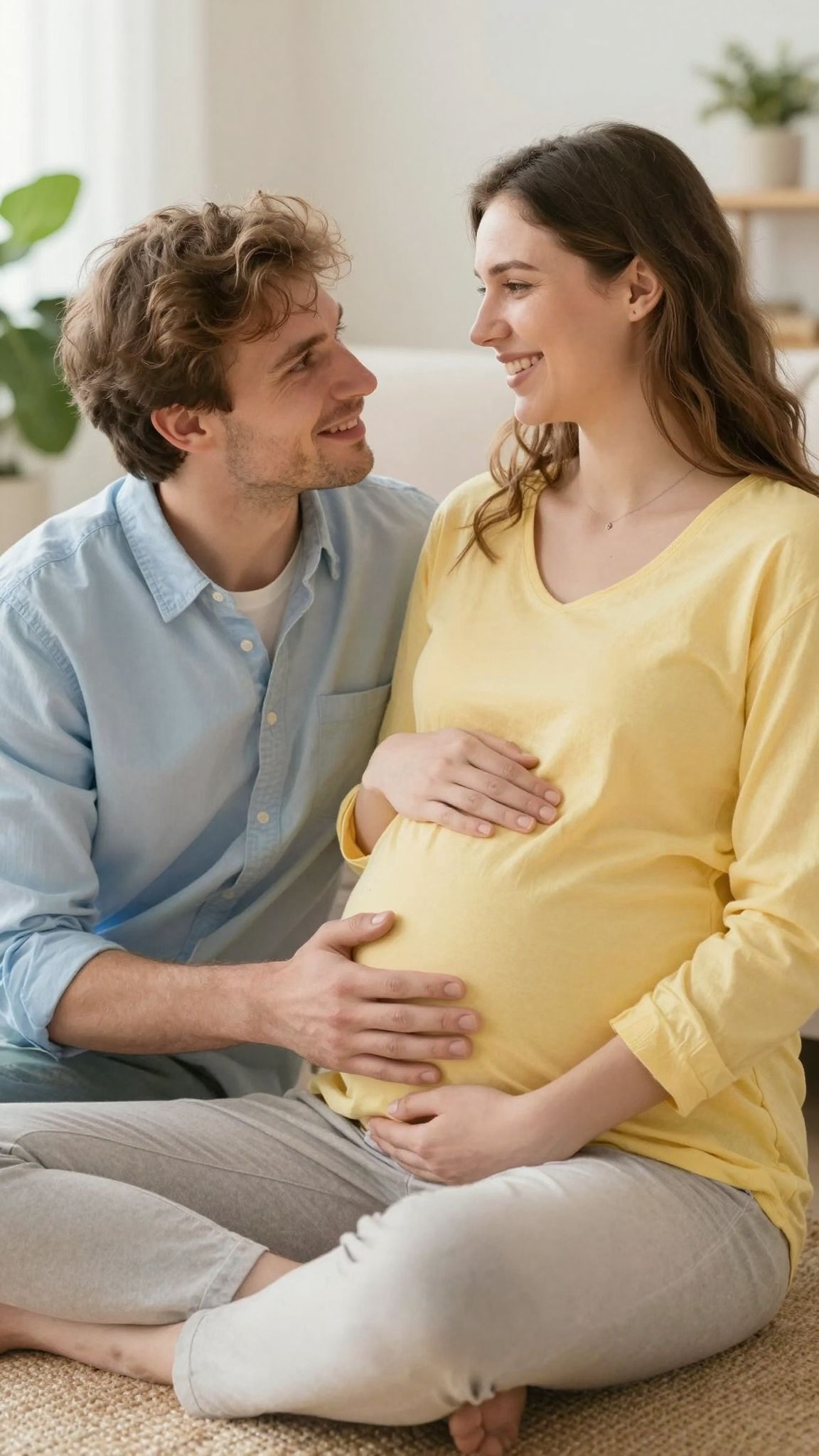 A partnerség támogatása kulcsfontosságú a terhesség alatt.