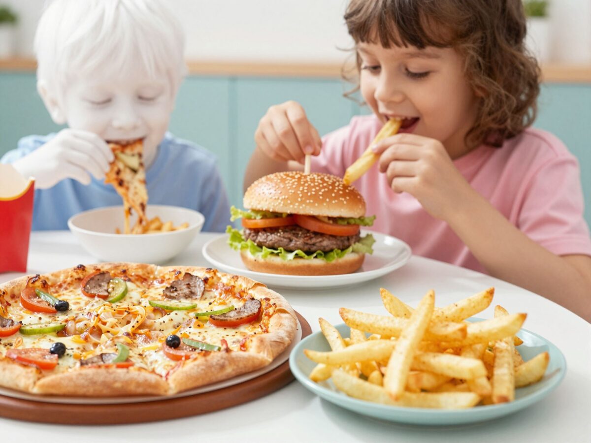 Pizza, hamburger, sültkrumpli: a gyorsételek hatása a gyerekek fizikai és mentális egészségére
