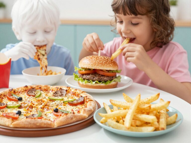 Pizza, hamburger, sültkrumpli: a gyorsételek hatása a gyerekek fizikai és mentális egészségére