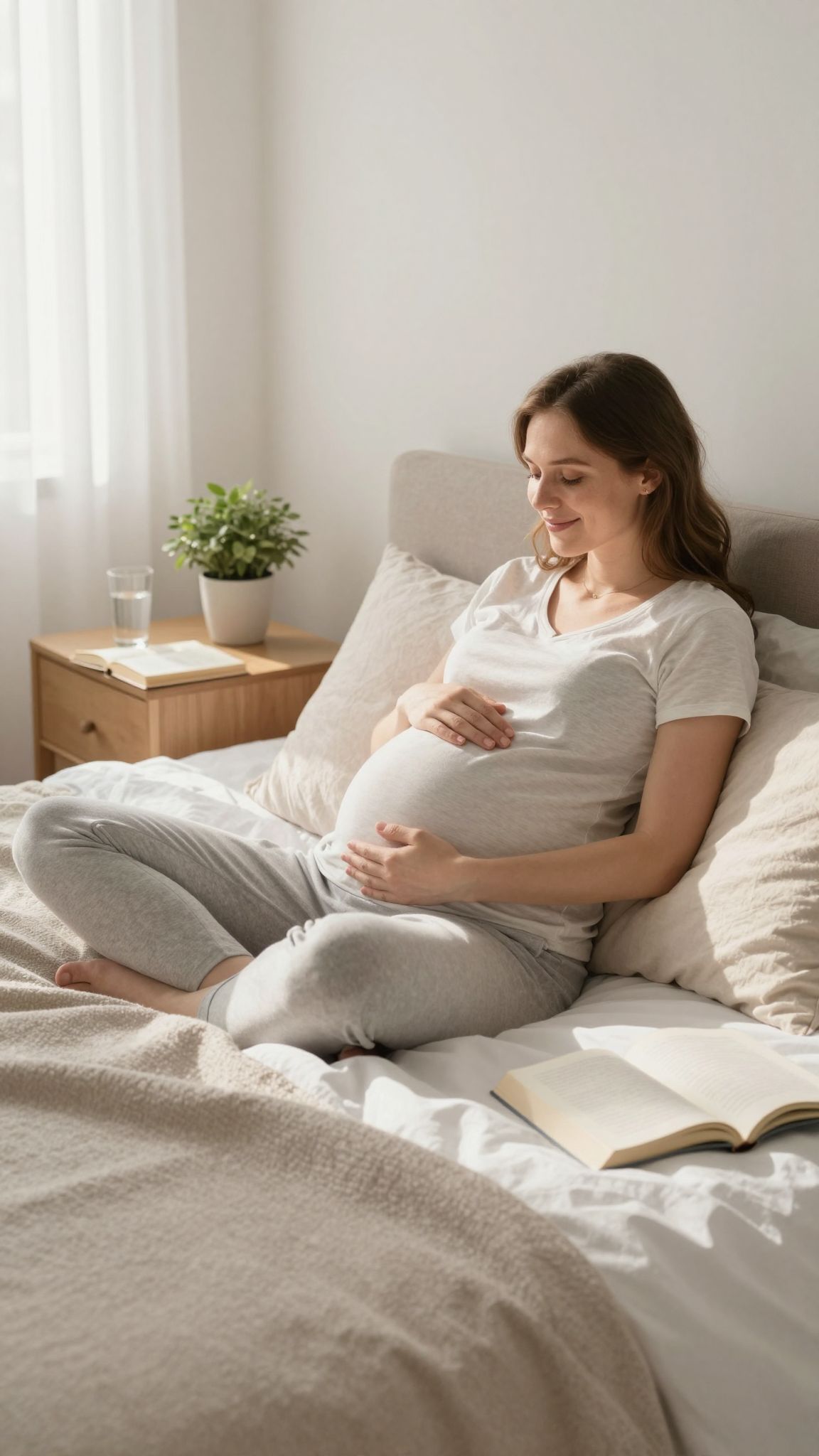 A hormonális változások alvászavarokat okozhatnak várandósan.