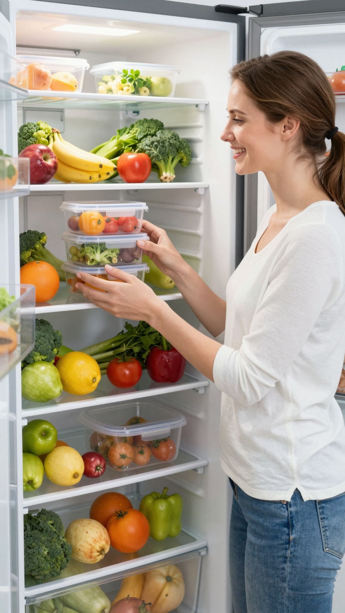 A rendszerezés segít a fenntartható hűtési szokásokban.