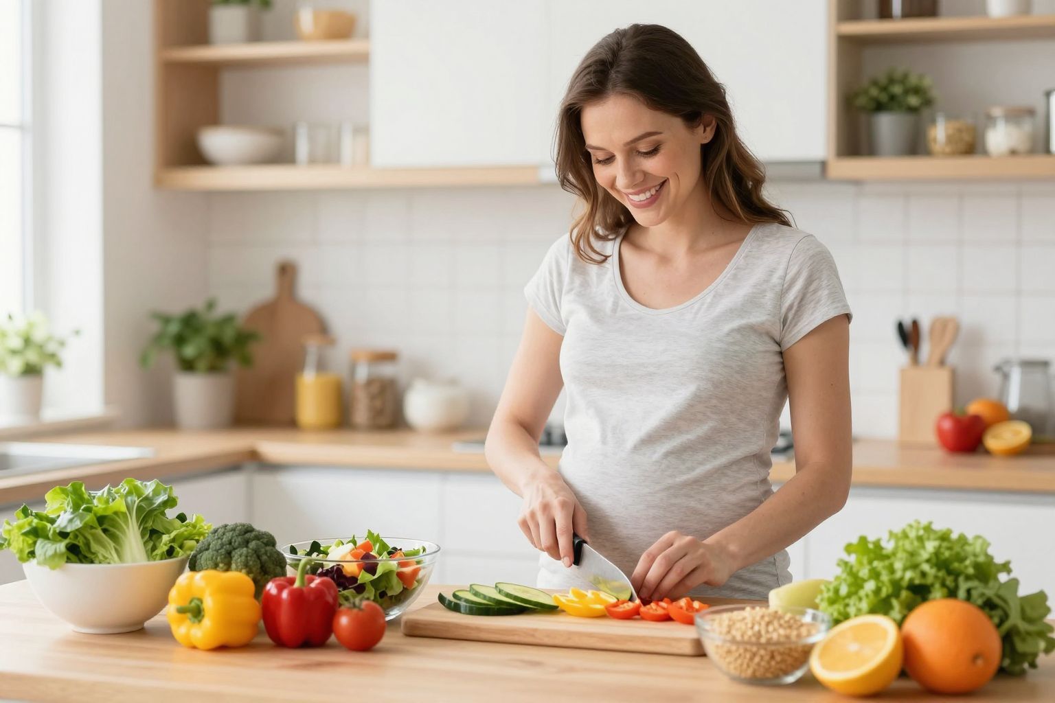 Fontos a megfelelő tápanyagbeviteli arány a harmadik trimeszterben.