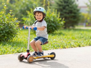 Stabilitás és biztonság: a háromkerekű rollerek előnyei a legkisebbek számára