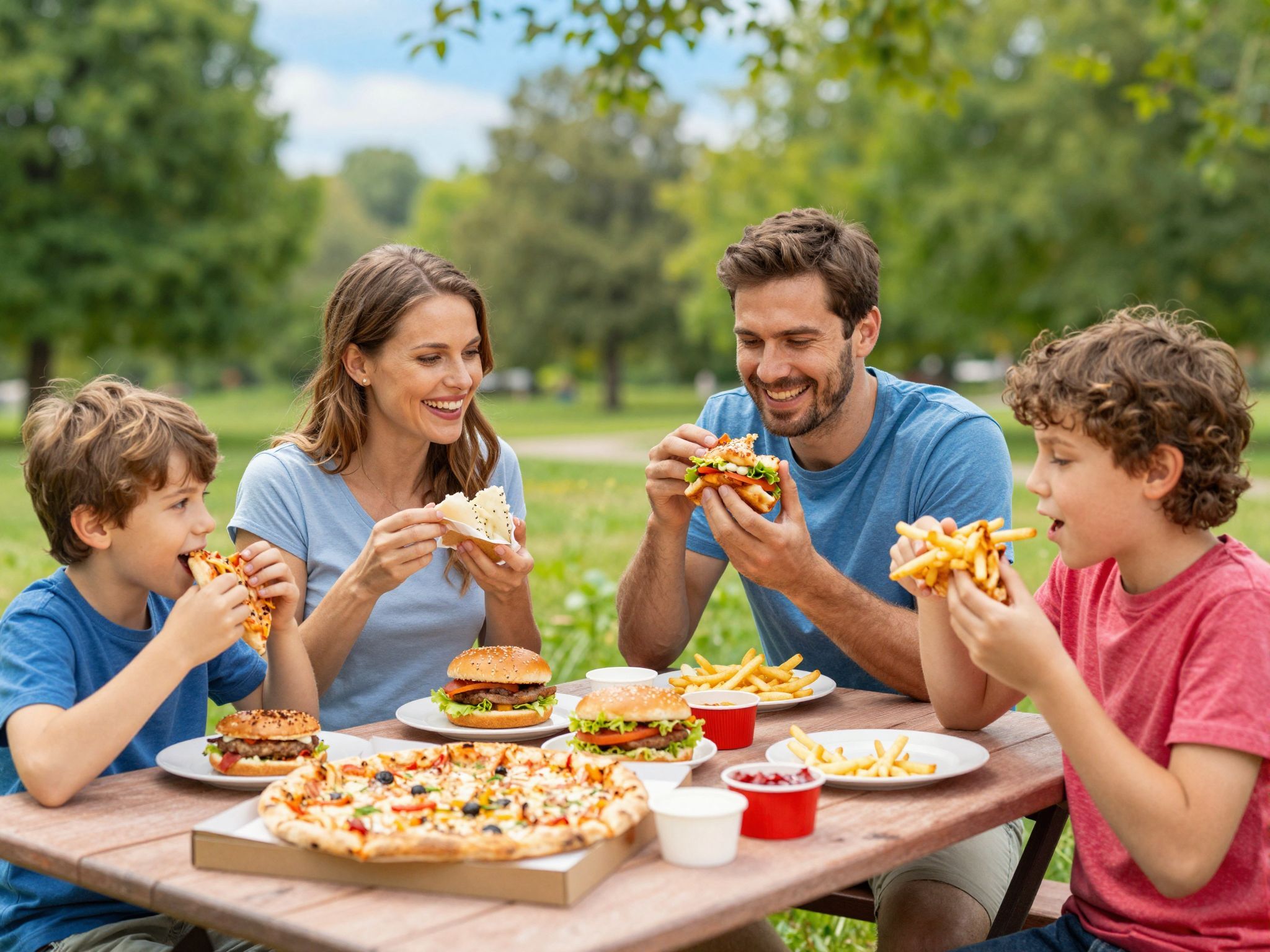 A gyorsétkezés családi összejöveteleket erősít a modern társadalomban.