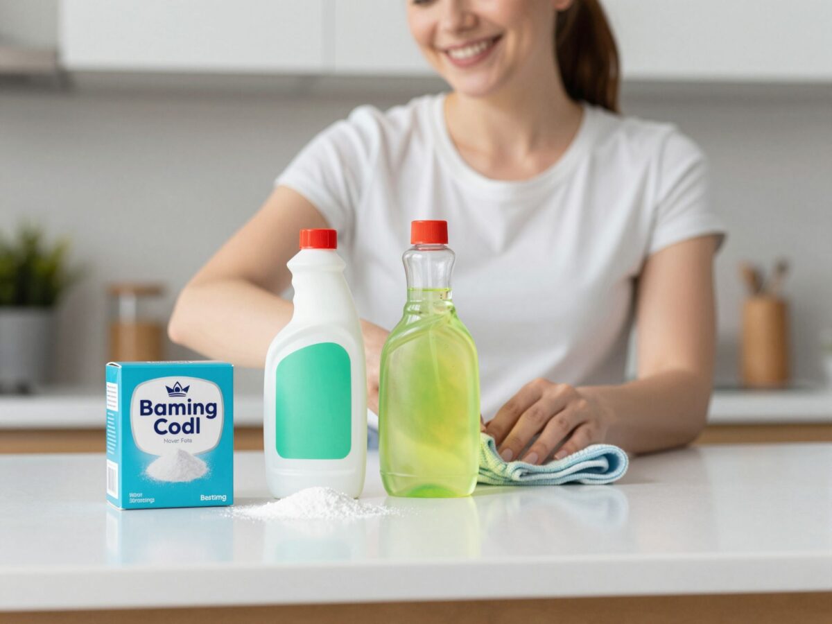 Szódabikarbóna, ecet és a többiek: hogyan használd a házi tisztítószereket?