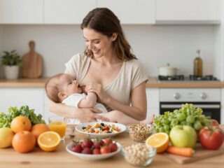 Szoptatós diéta: ezeket az ételeket edd, hogy a babád és te is jól legyetek