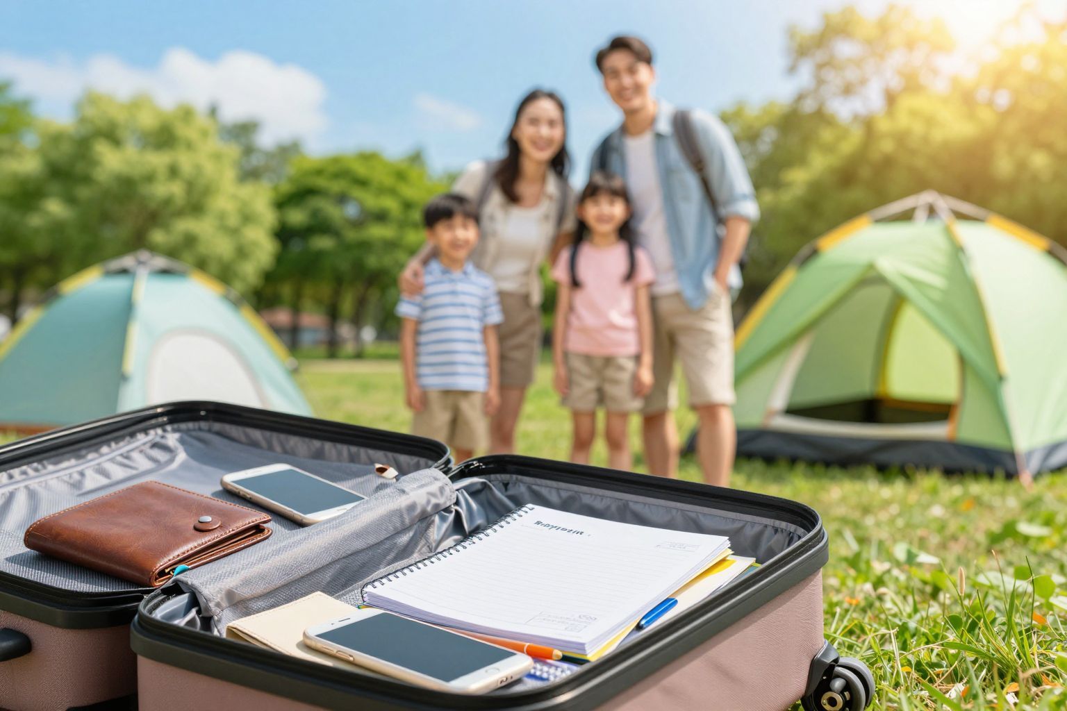 A táborban hasznos a pénz és telefon használata.