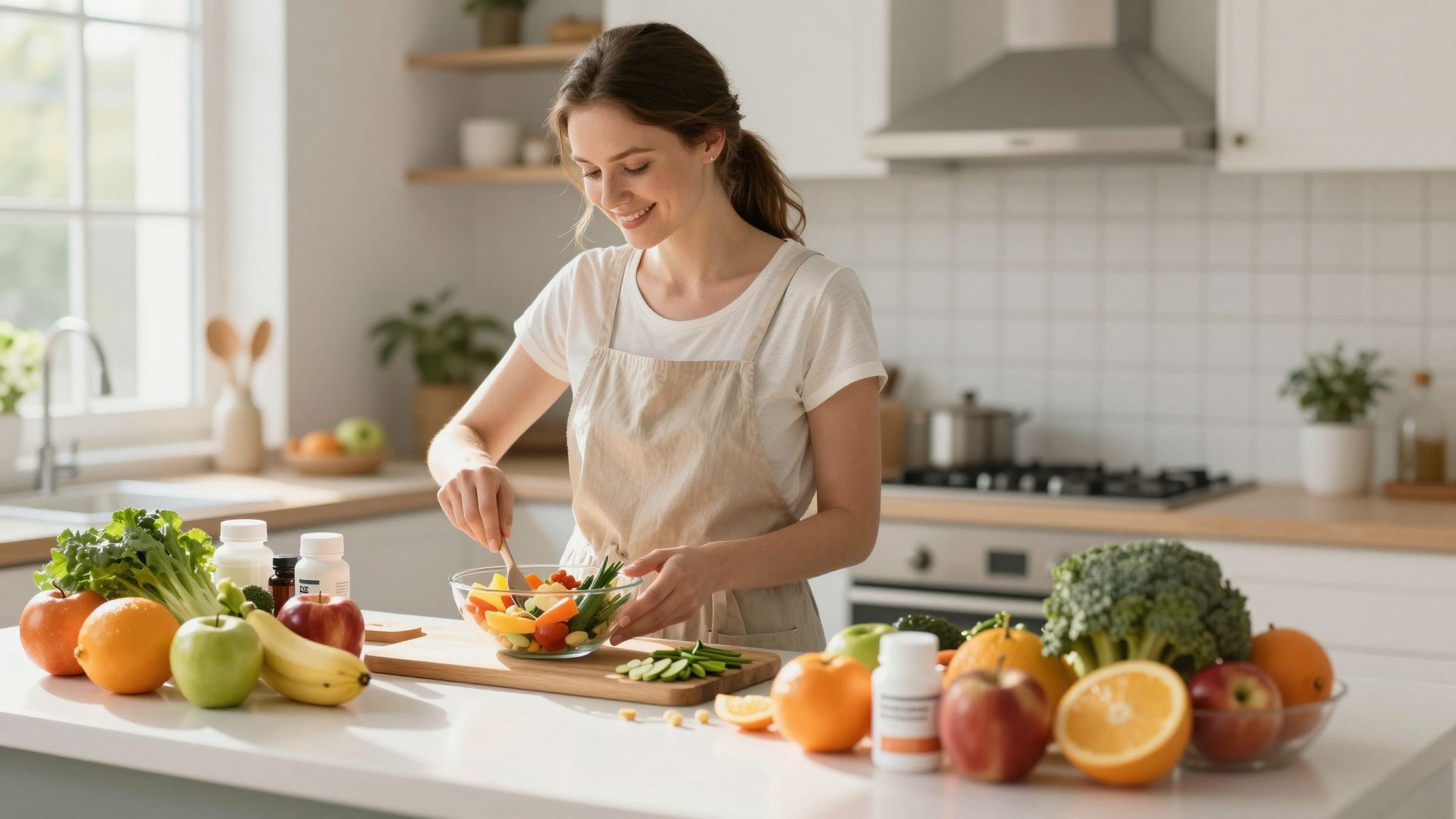 A megfelelő táplálkozás elősegíti a gyorsabb gyógyulást.
