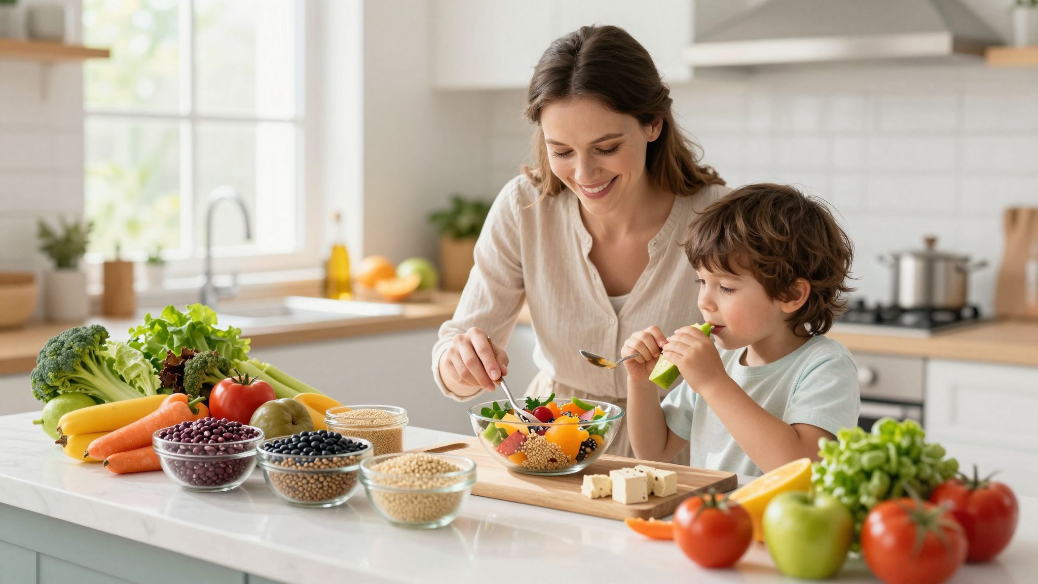 Az alternatív fehérjeforrások segíthetnek az allergiás gyermekeknek.