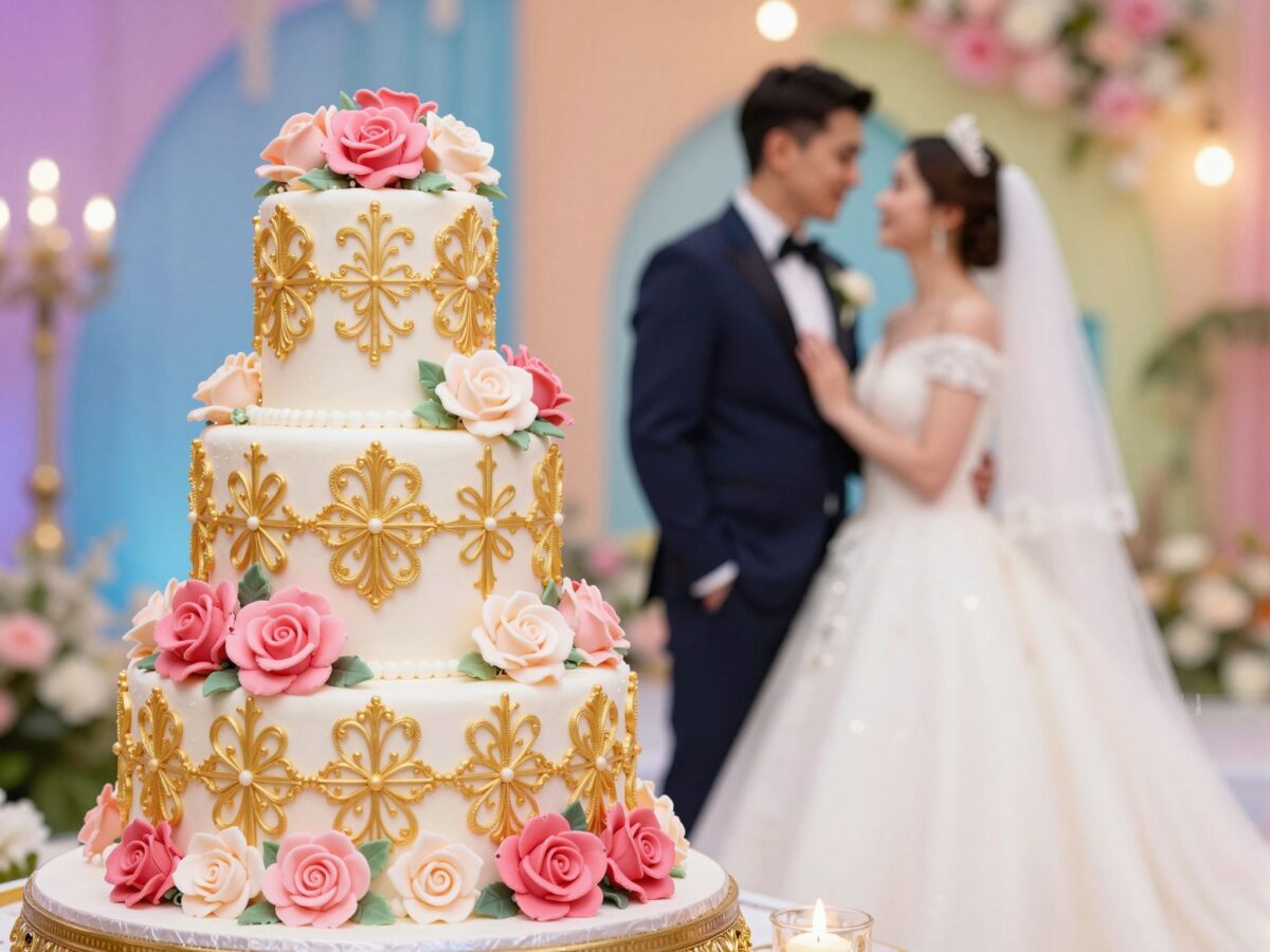 Túl a marcipánrózsákon: inspiráló és egyedi esküvői torta csodák