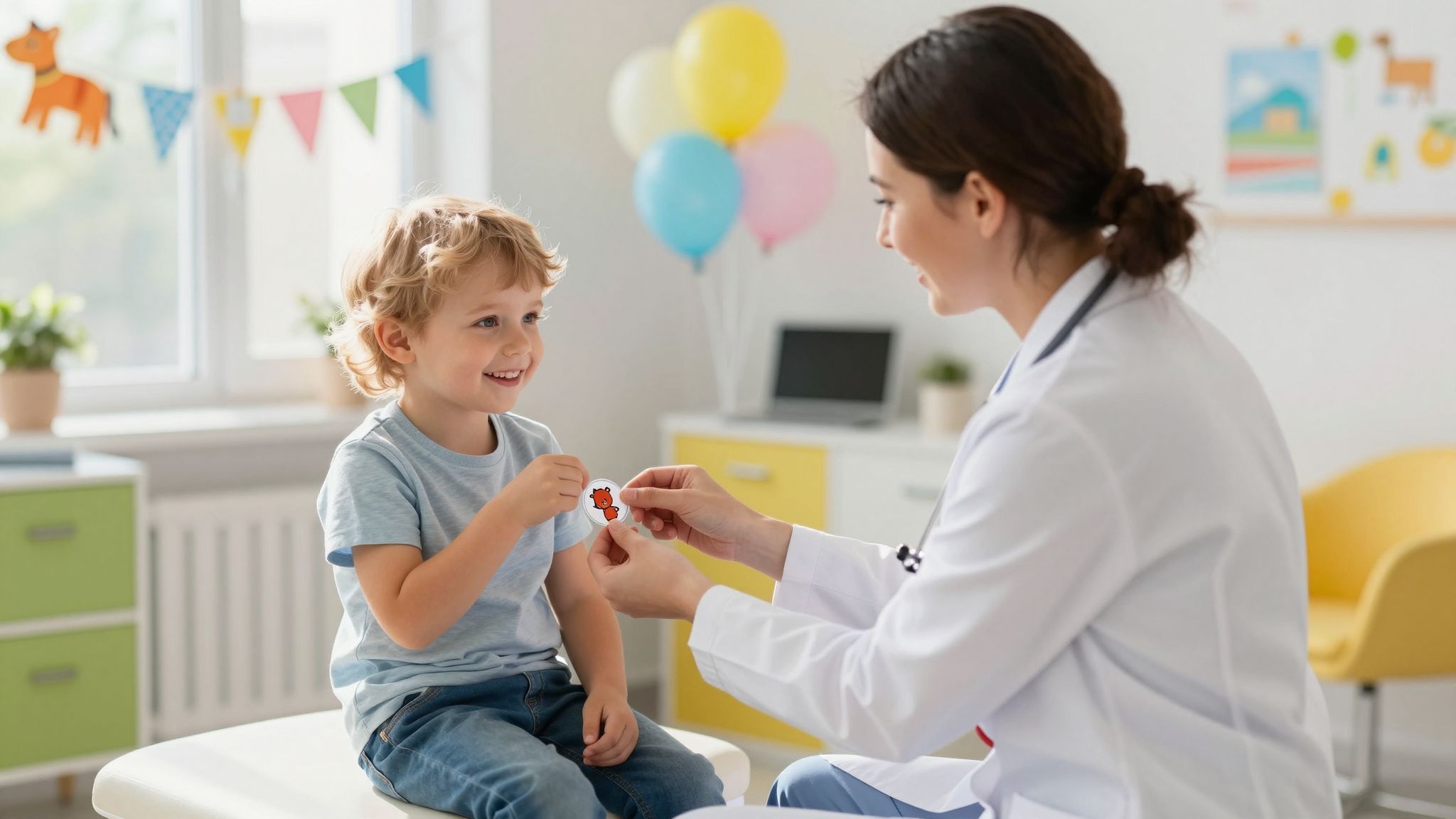 A pozitív visszajelzés növeli a gyermekek oltási együttműködését.