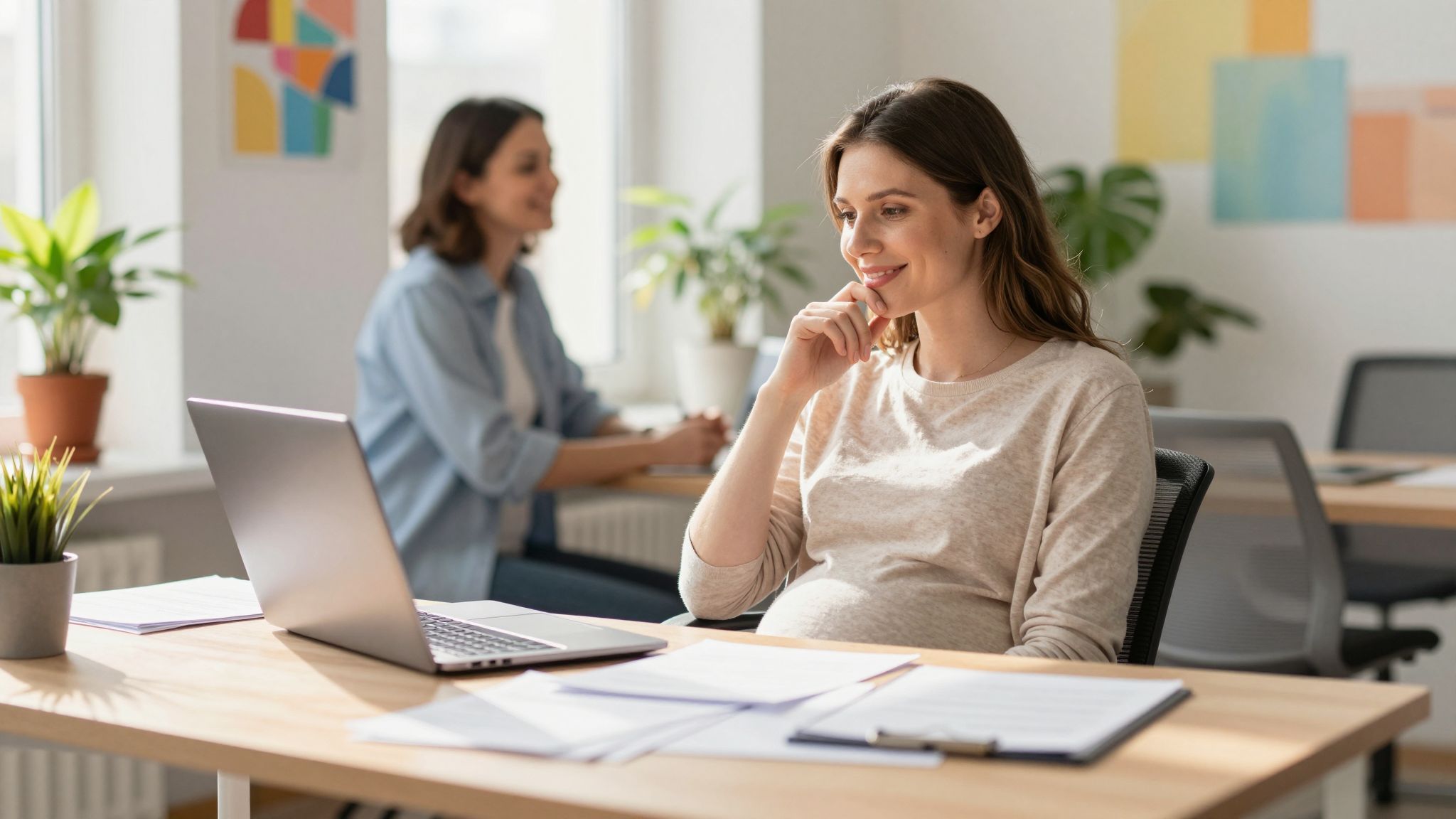 Terhesen nem mondhatnak fel, védelem jár a munkádban.