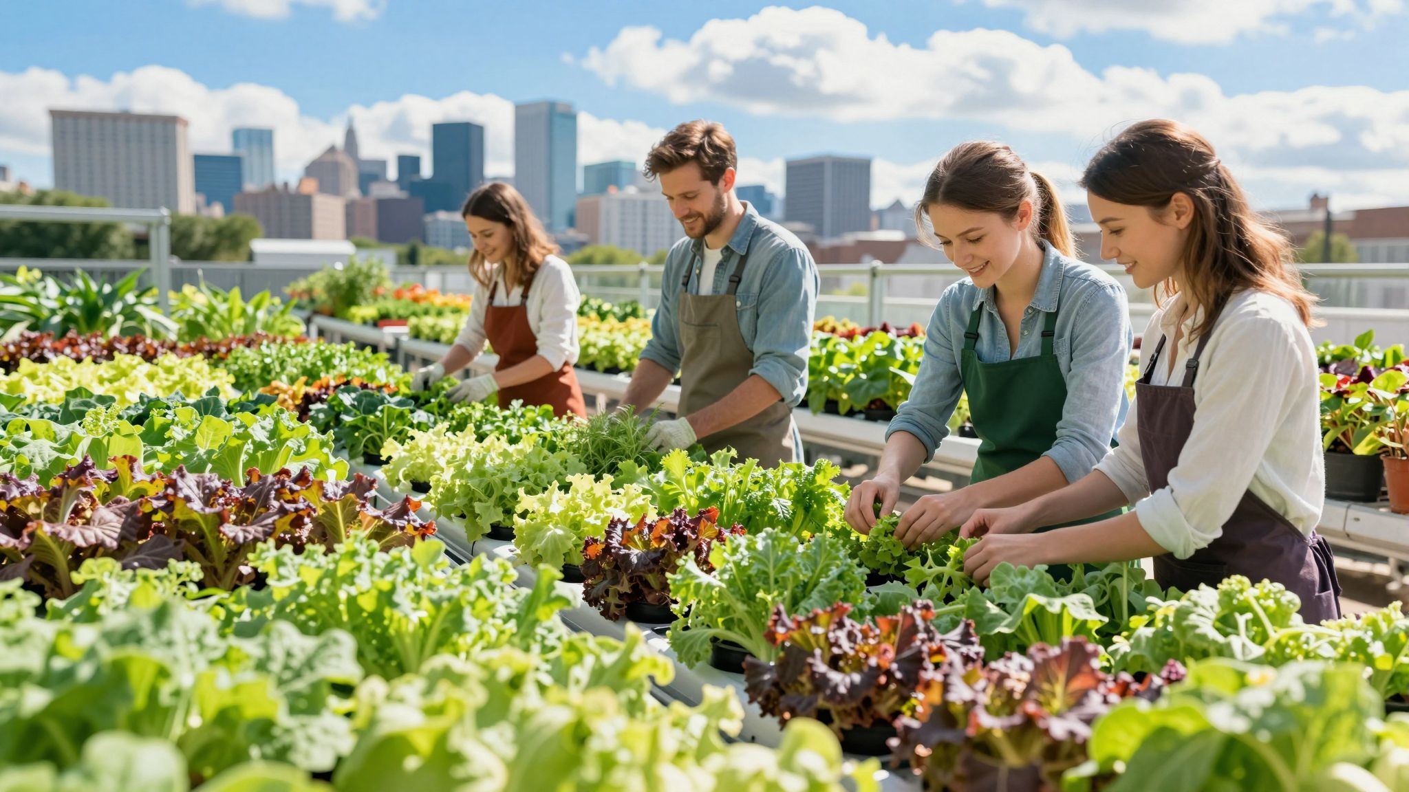 A vertikális farmok csökkentik az élelmiszer szállítási idejét.