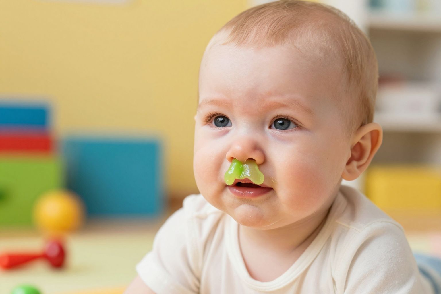 A zöld váladék nem mindig vírusos fertőzés jele.