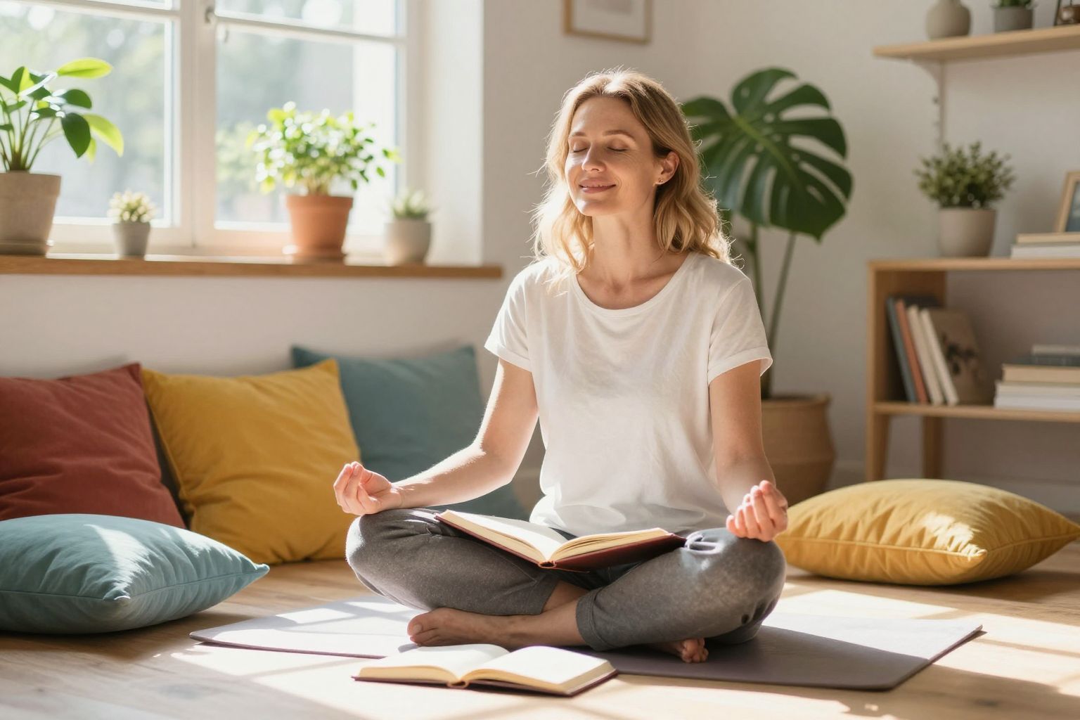 A tudatos énidő segít a lelki egyensúly megőrzésében.