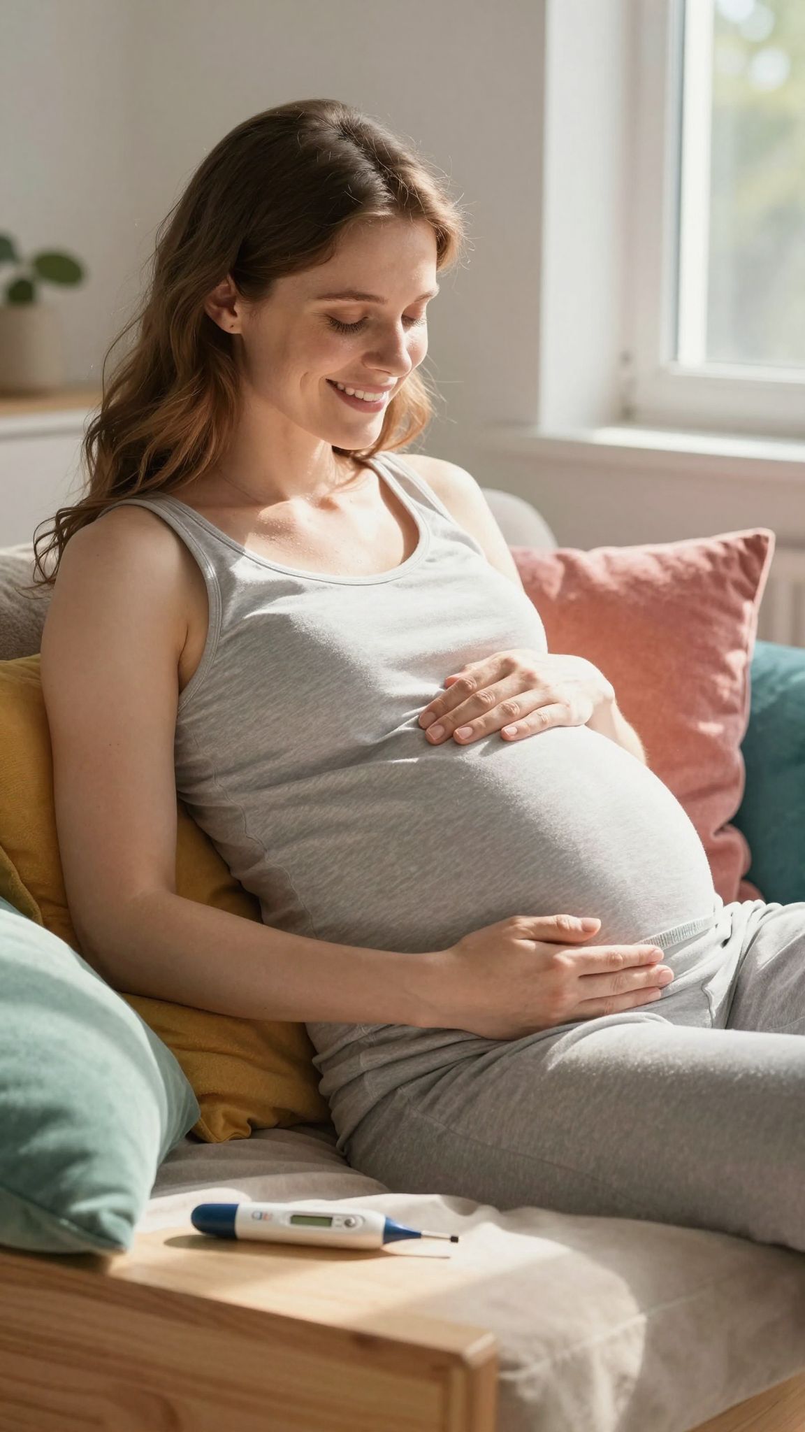 A terhesség alatt megemelkedett testhőmérséklet normális jelenség.