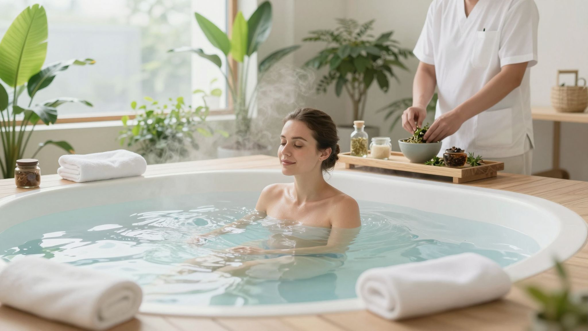 A meleg víz segíti a fájdalomcsillapítást vajúdáskor.