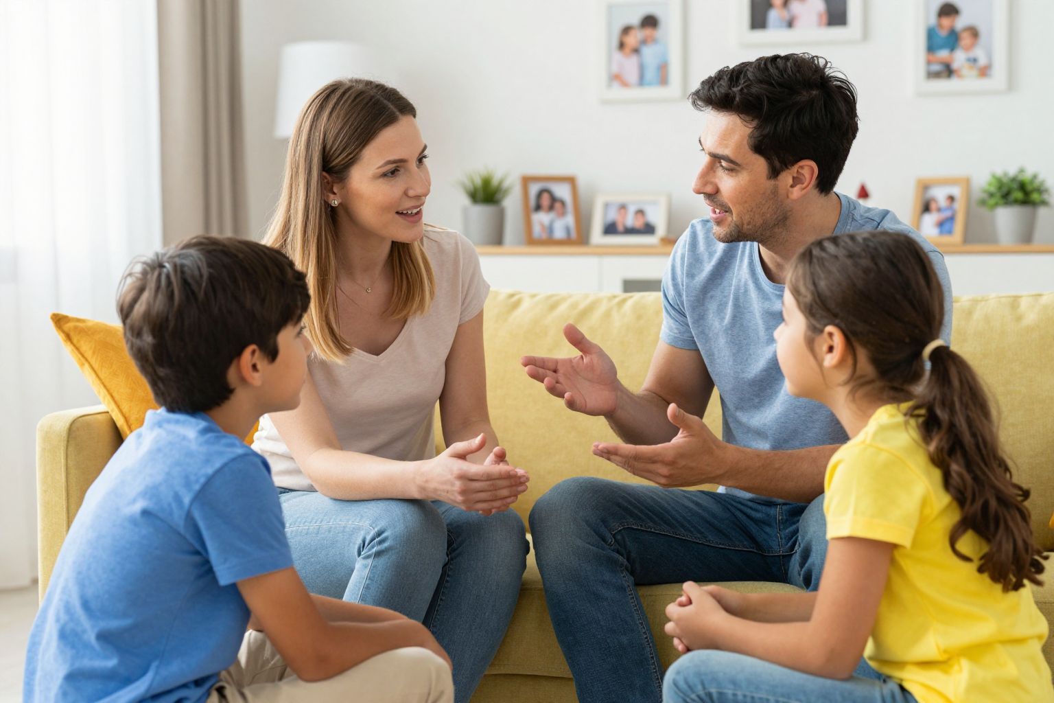 A családi értékrend alapja a fegyelmezés sikerének.