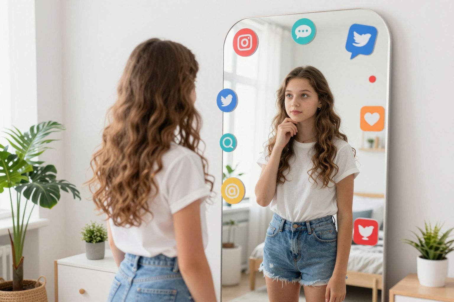 A közösségi média torzítja a valós testképet.