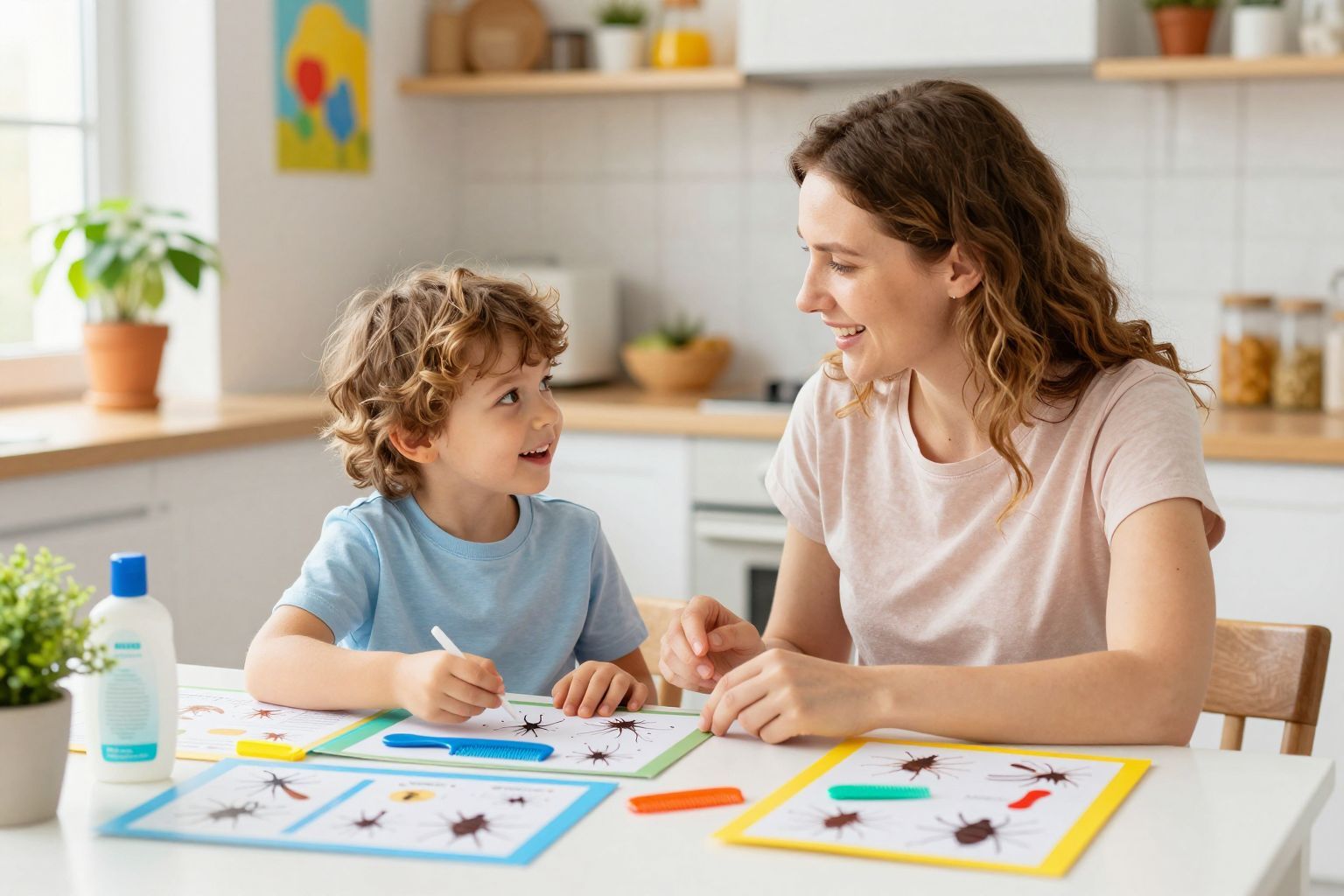 A rendszeres fejbőrvizsgálat segít a fejtetvesség megelőzésében.