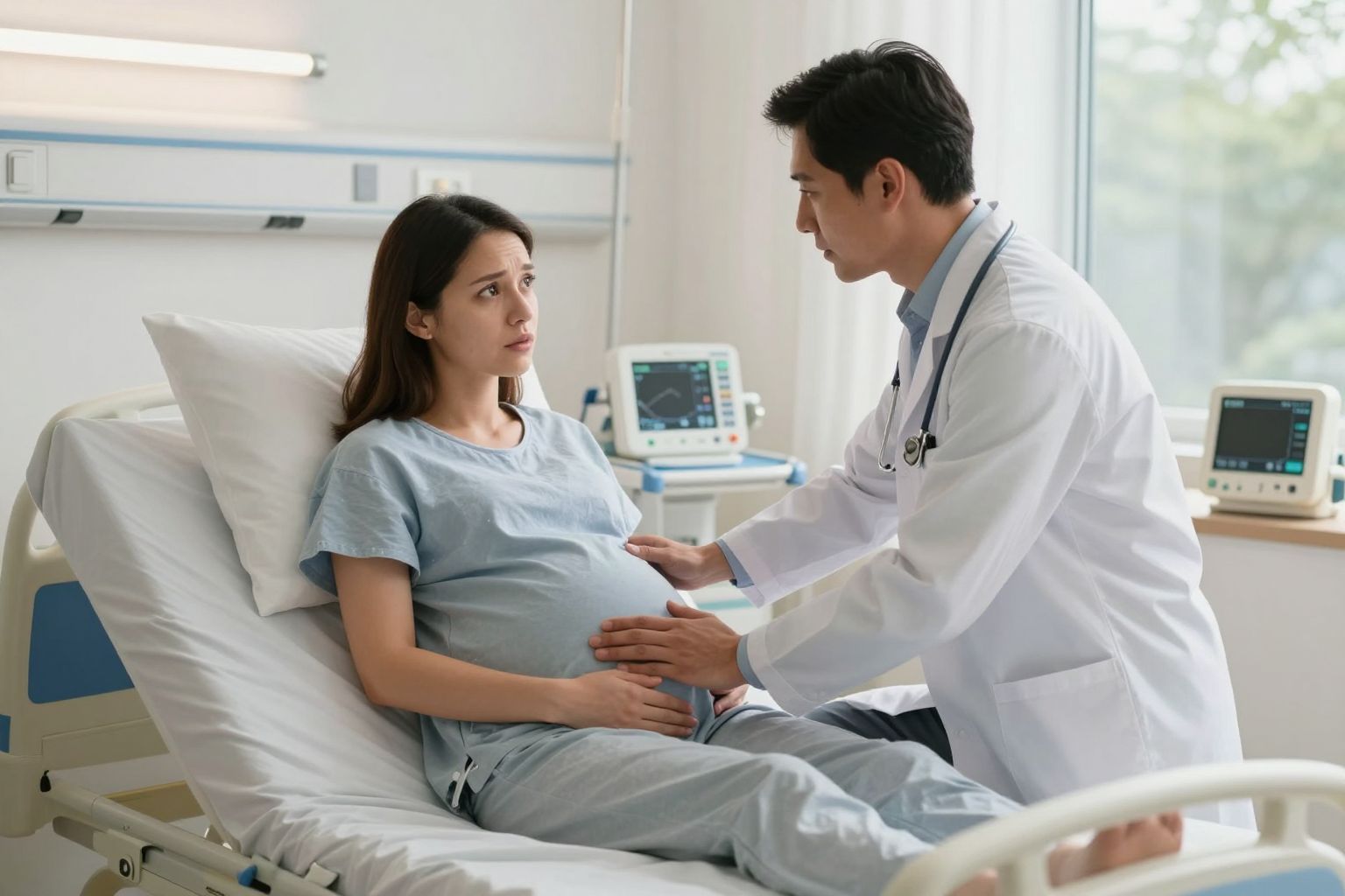 A chorioamnionitis láz és fokozott szívfrekvencia jelei.