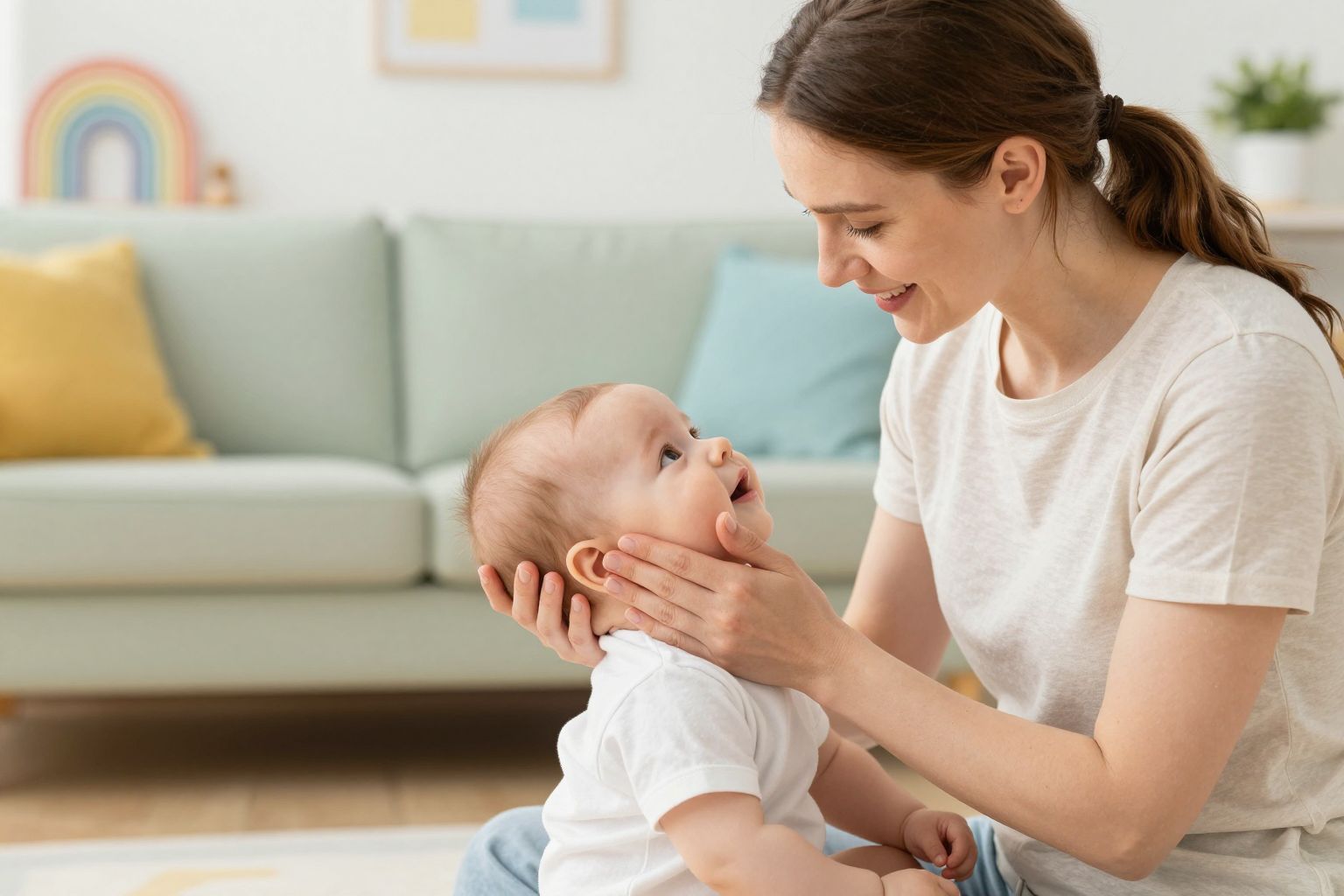 A gyengéd masszázs elősegíti a légutak megnyitását.