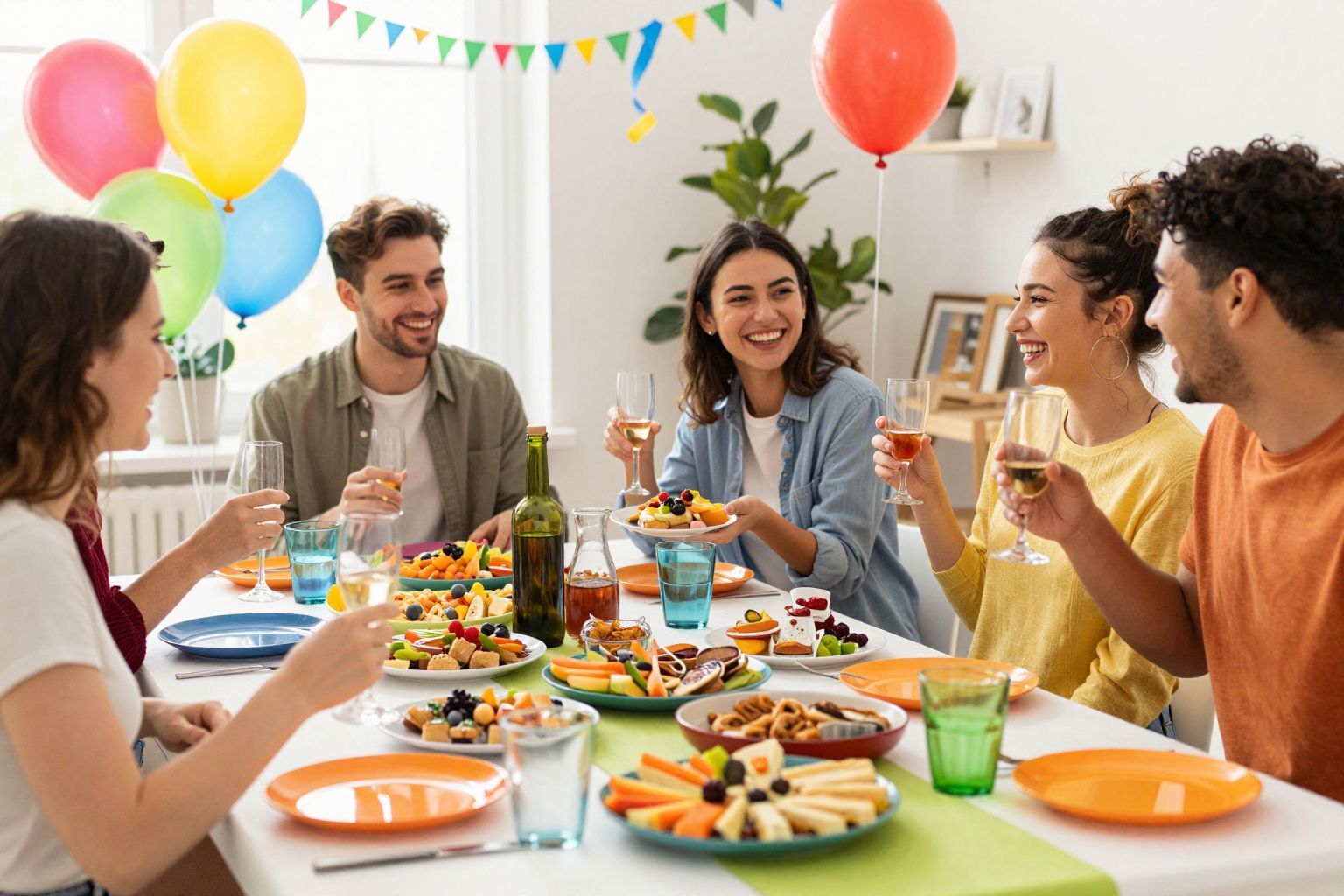 A részletes menütervezés a házibuli sikerének kulcsa.