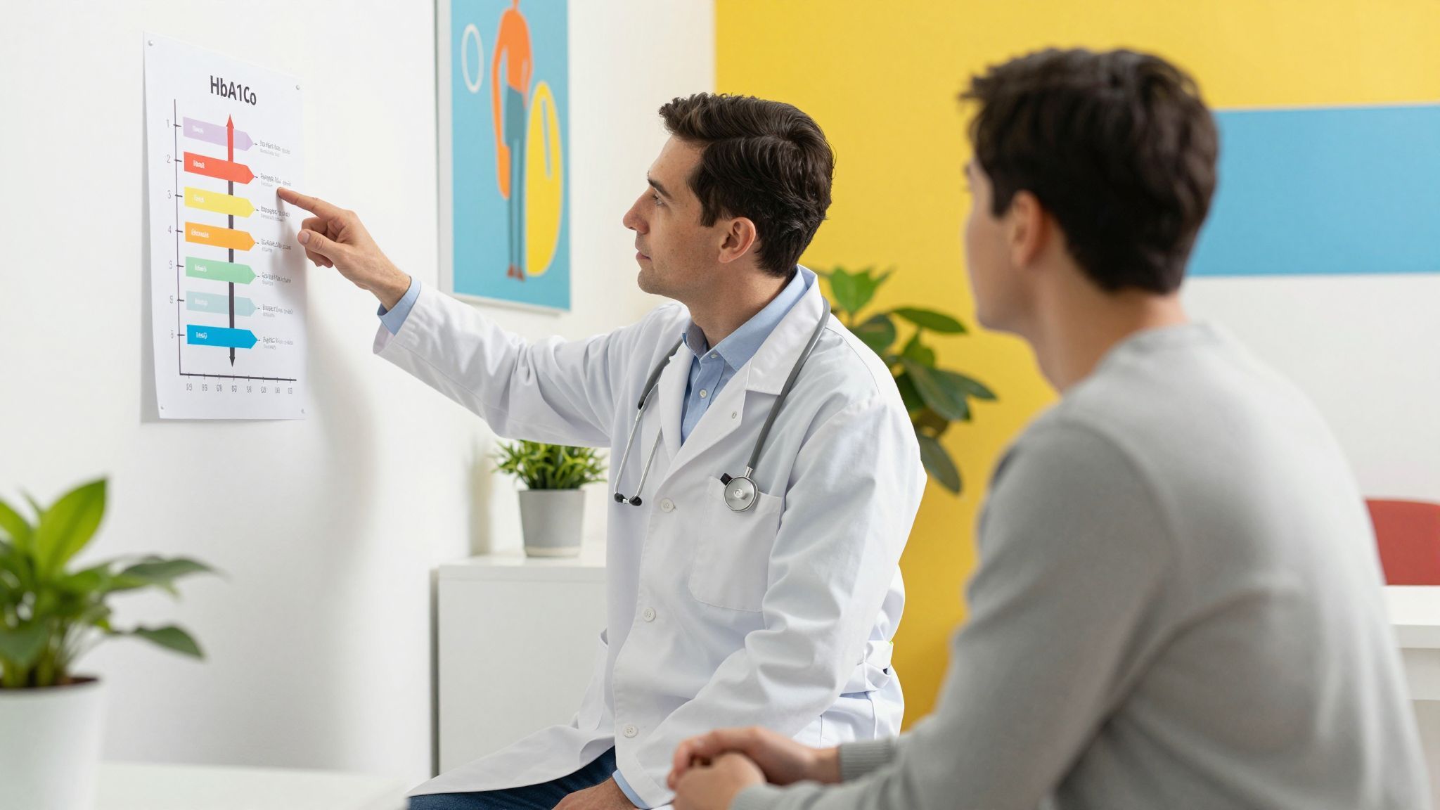 A glikált hemoglobin pontosan tükrözi az eAG szintet.