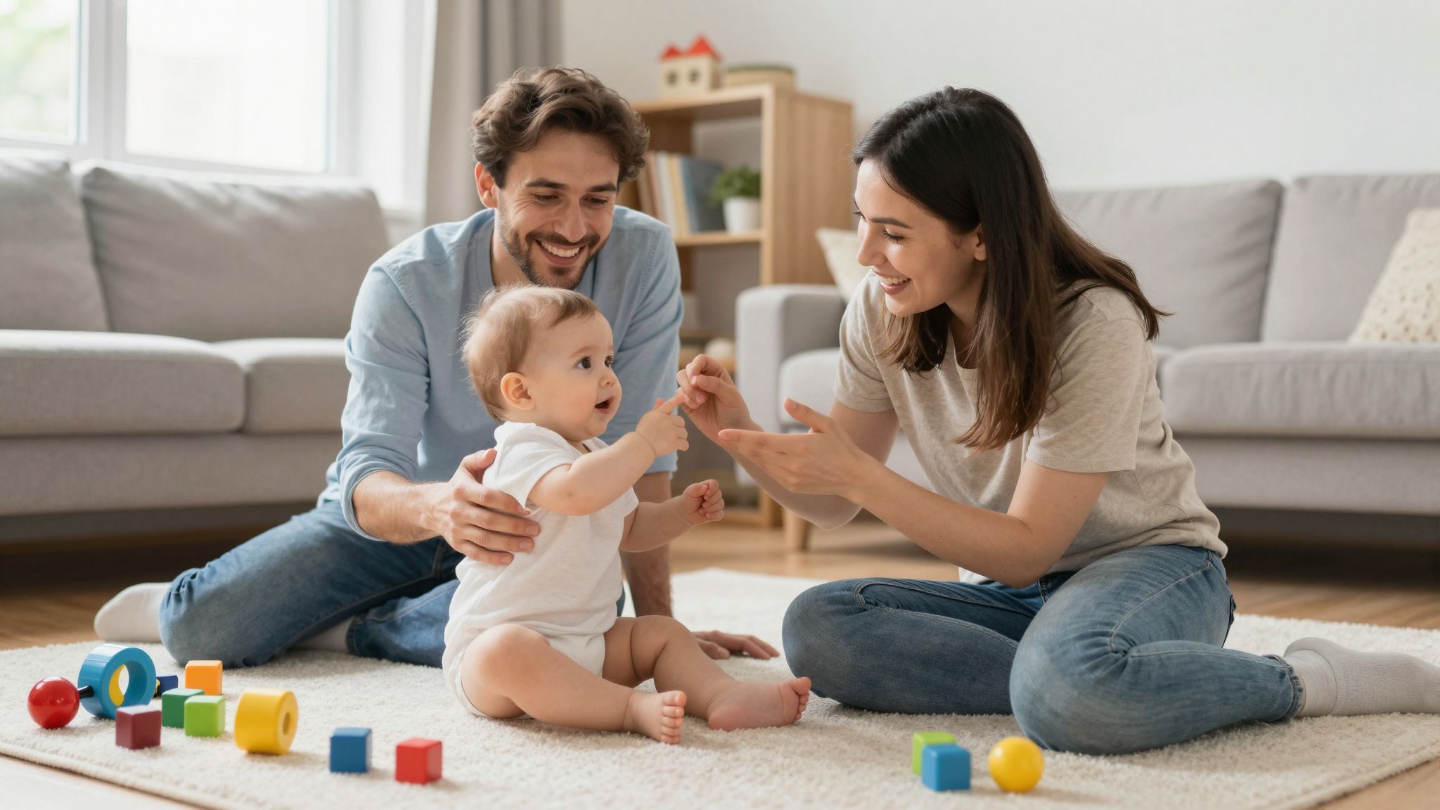 A csecsemők neveinek kimondása egyéni fejlődést tükröz.