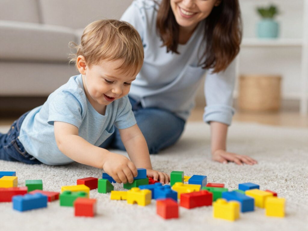 A hároméves gyermek játéktevékenysége: miért fontos a közös és az egyedüli játék is?