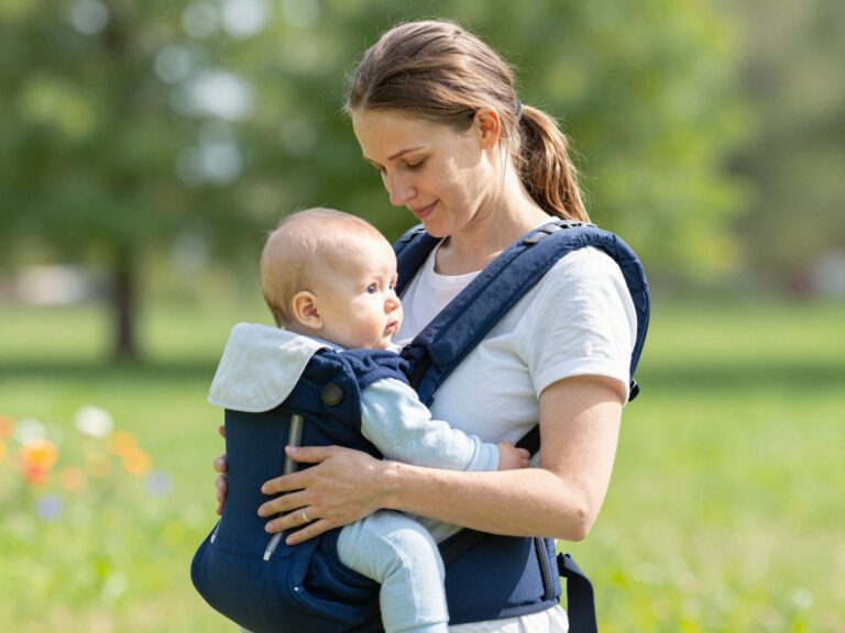 A helyes hordozási pozíció: mire figyelj, hogy ne árts a babának?