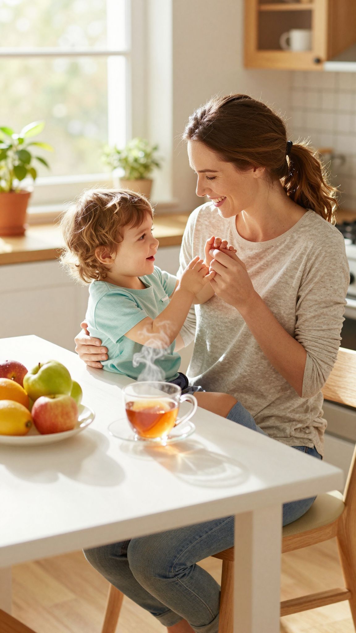 A hálás anyaság segít élvezni a jelen pillanatot.