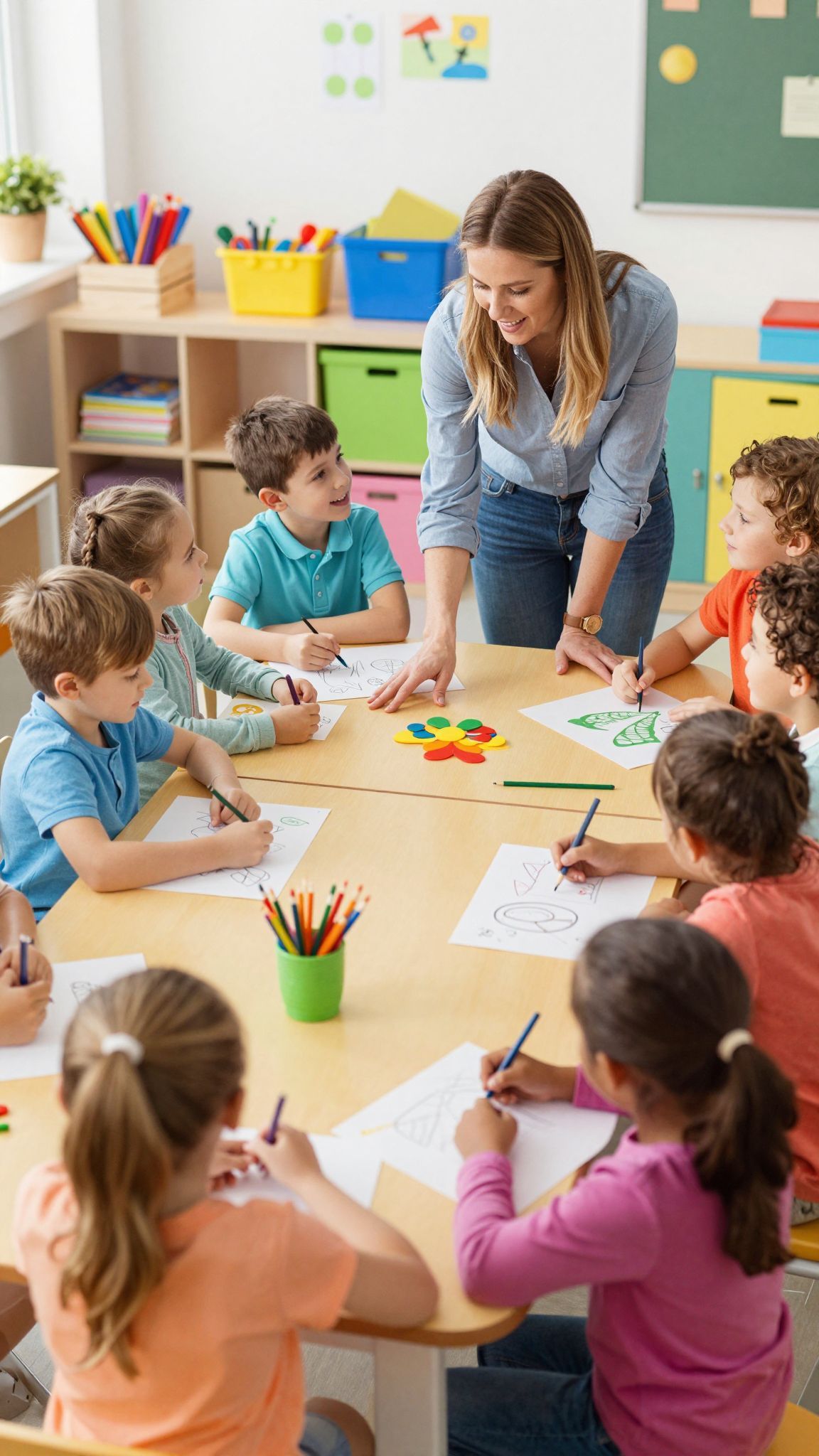 A jelenlét erősíti a gyermekek tanulási motivációját.