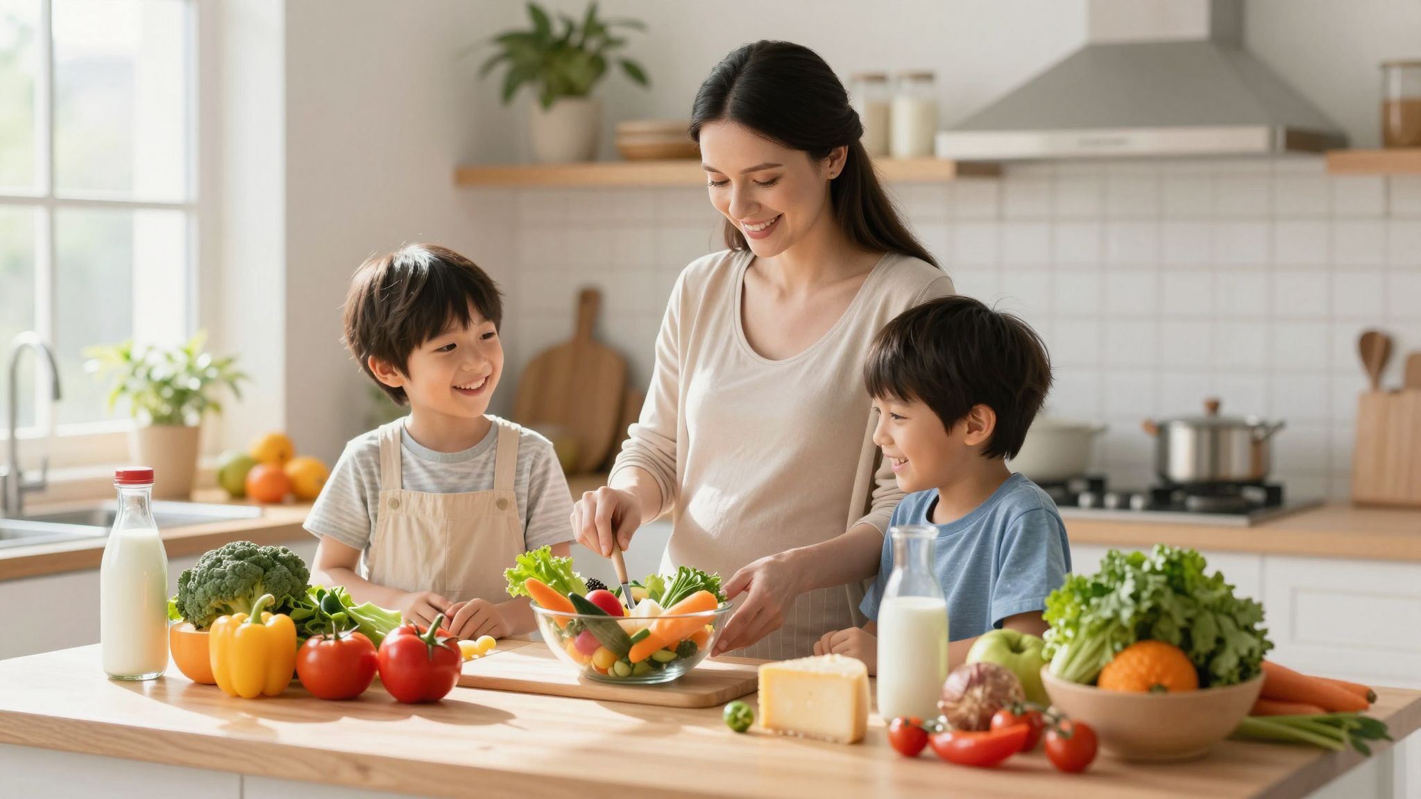 A kalcium segíti a baba csontfejlődését és fogzását.