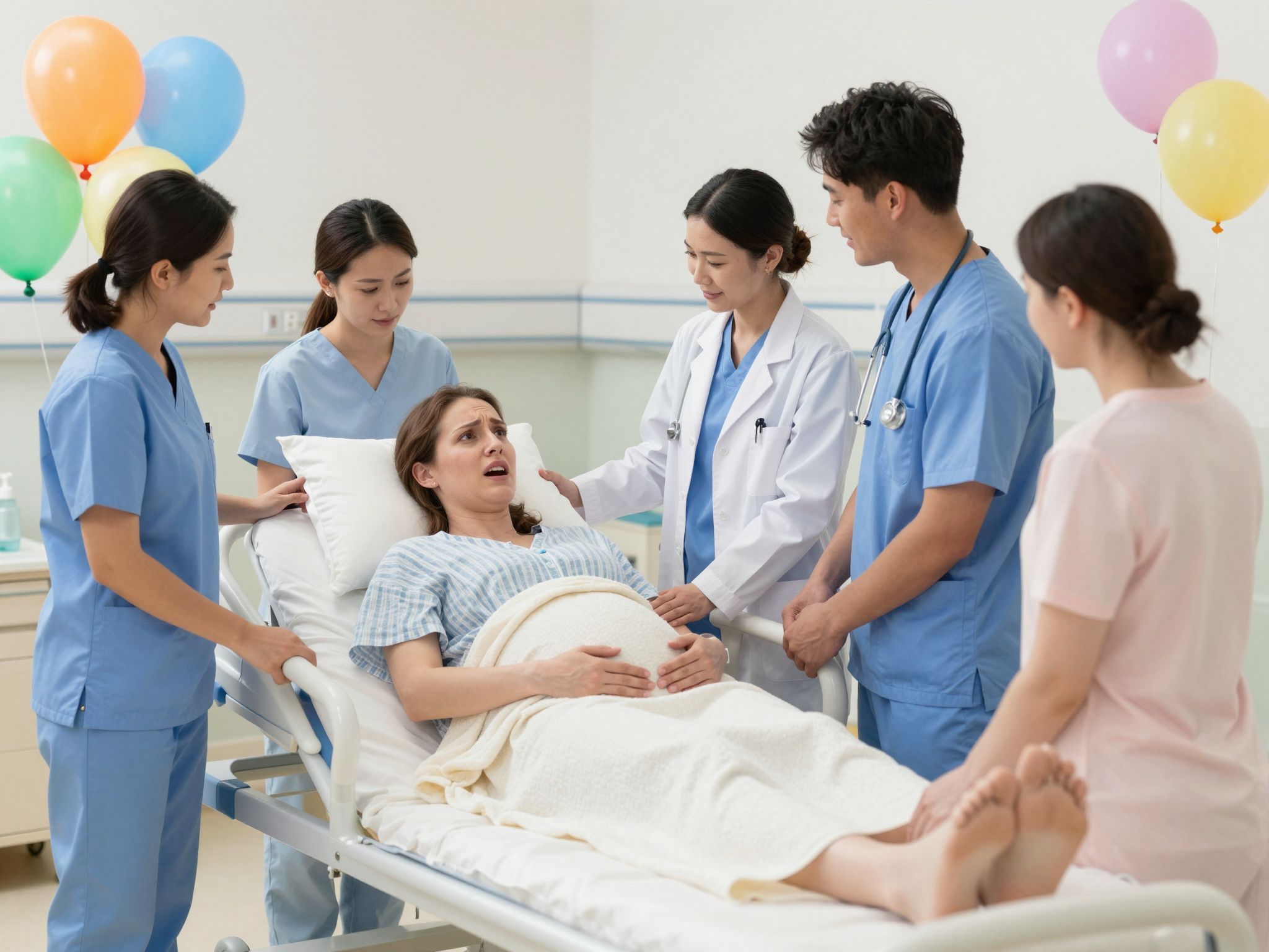 A szülés közbeni félelem gyakori, de normális érzés.