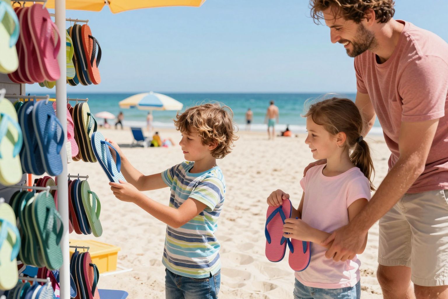 A strandon vízálló, csúszásmentes lábbelik a legjobbak.