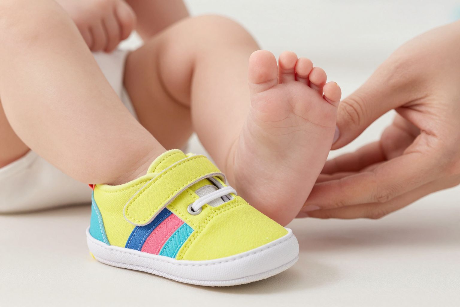 A megfelelő cipő támogatja a láb természetes fejlődését.