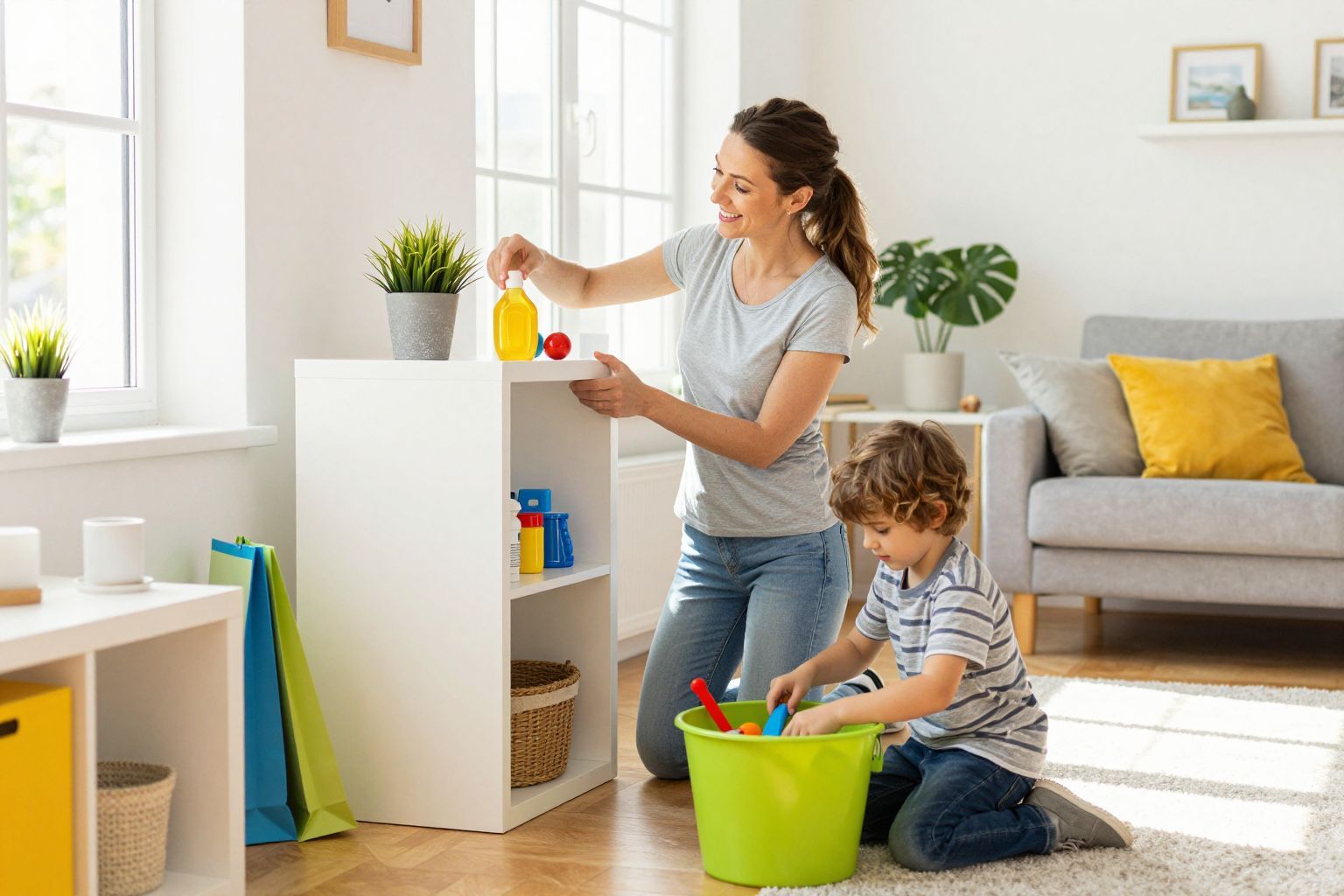 A mini-rutinok gyorsan rendezhetik a káoszt otthon.