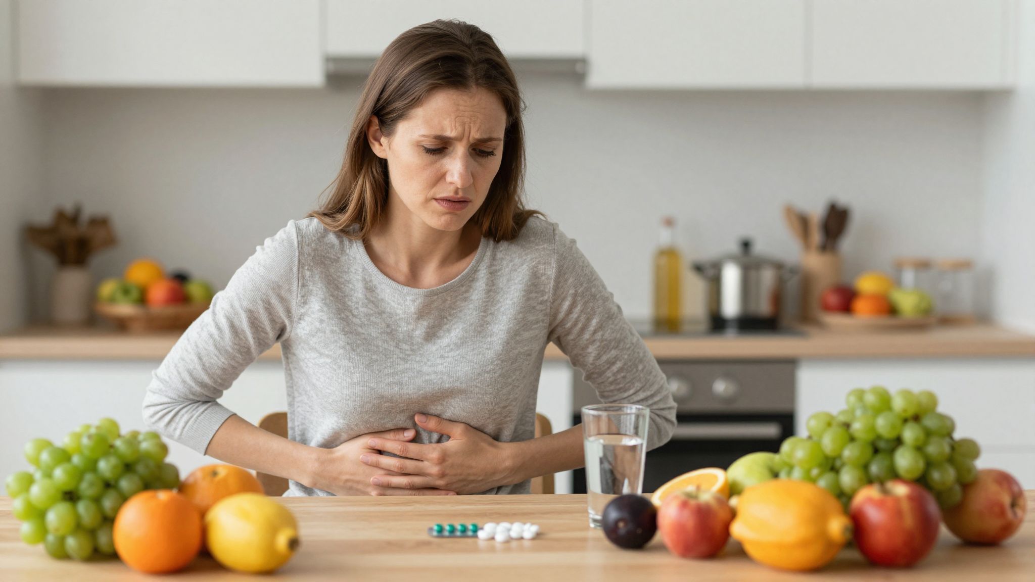 Az antibiotikumok megváltoztathatják a bélflórát, ételallergiát okozva.