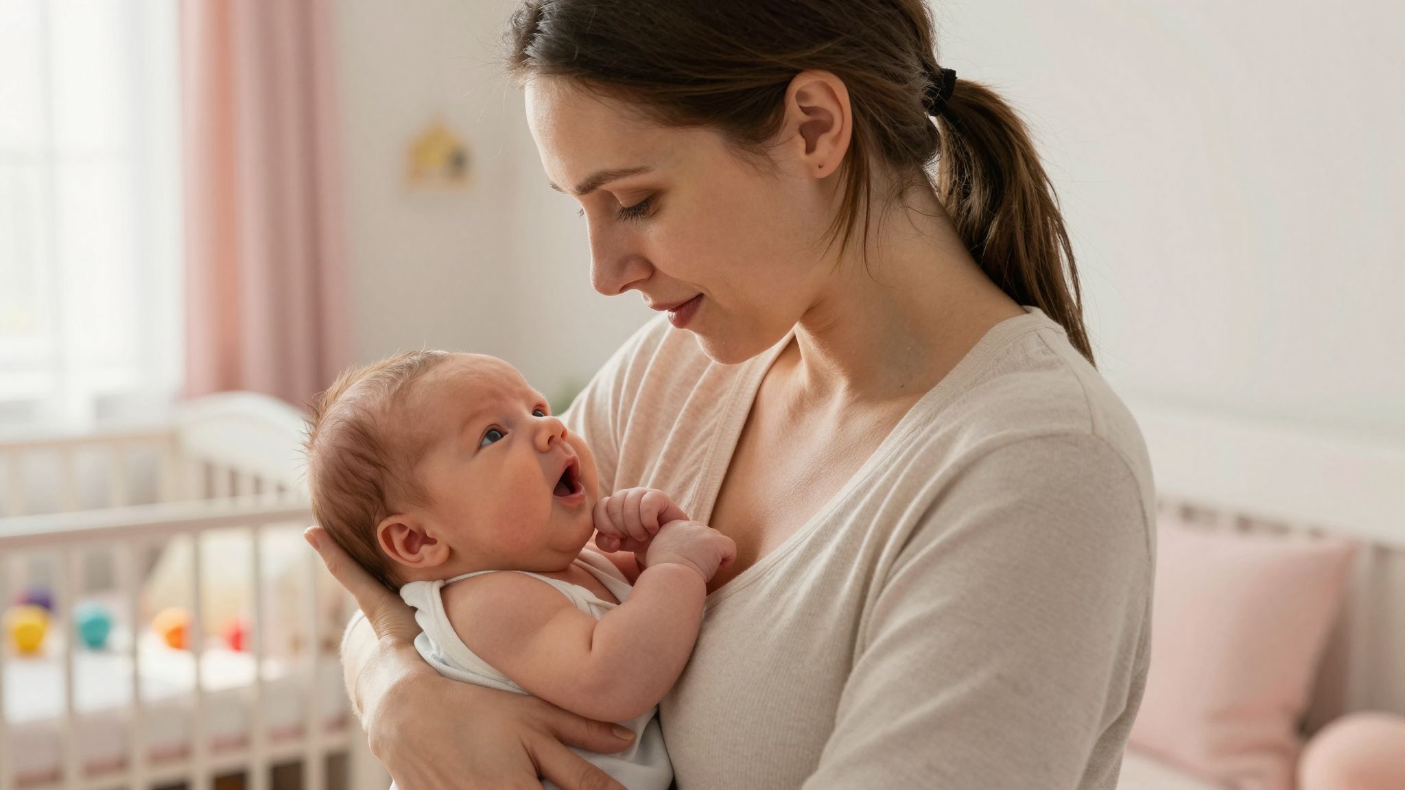 A lenőtt nyelv megnehezíti a hatékony szopást.