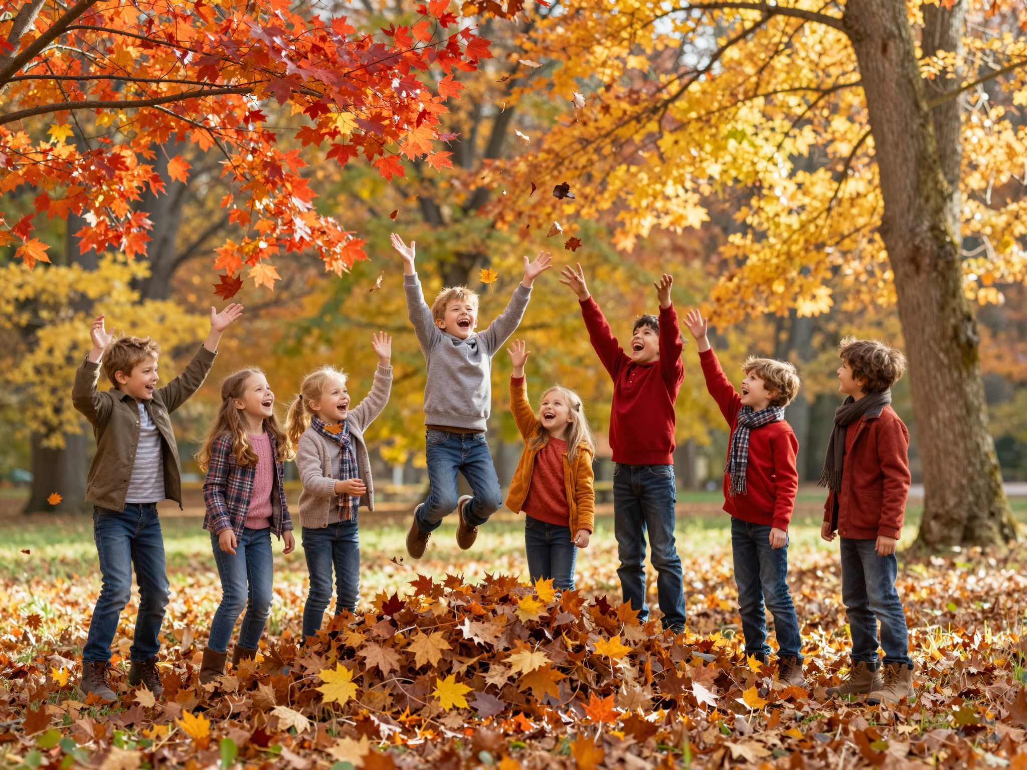 Az őszi természet színeit és hangjait élteti a költészet.