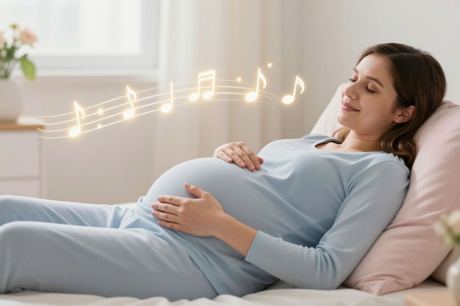 A magzati hallás már a terhesség korai szakaszában fejlődik.